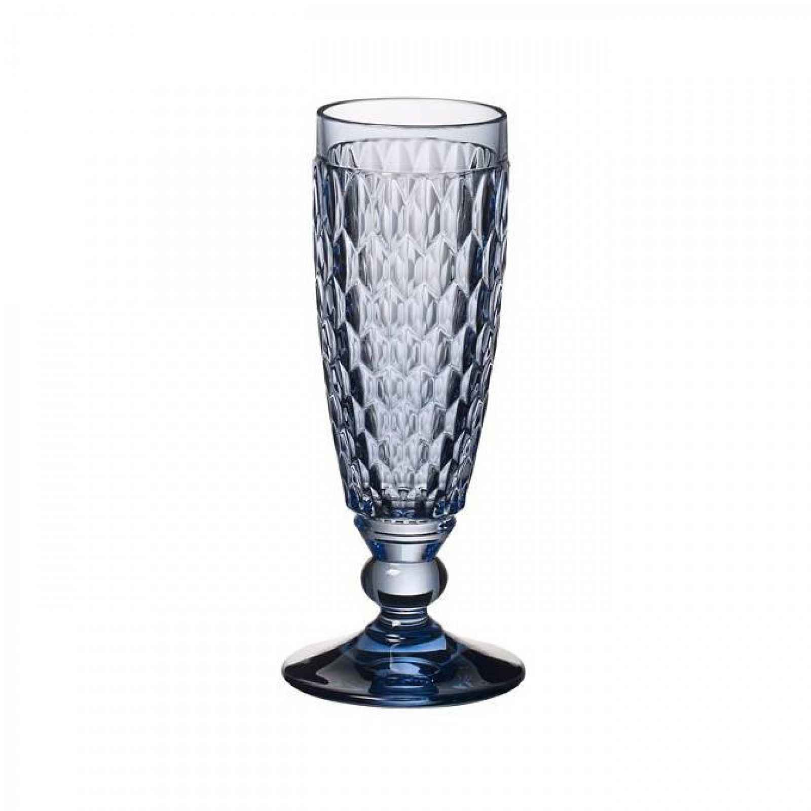 Villeroy & Boch Sklenice na šampaňské Boston Coloured Blue, 0,145 l 11-7309-0071