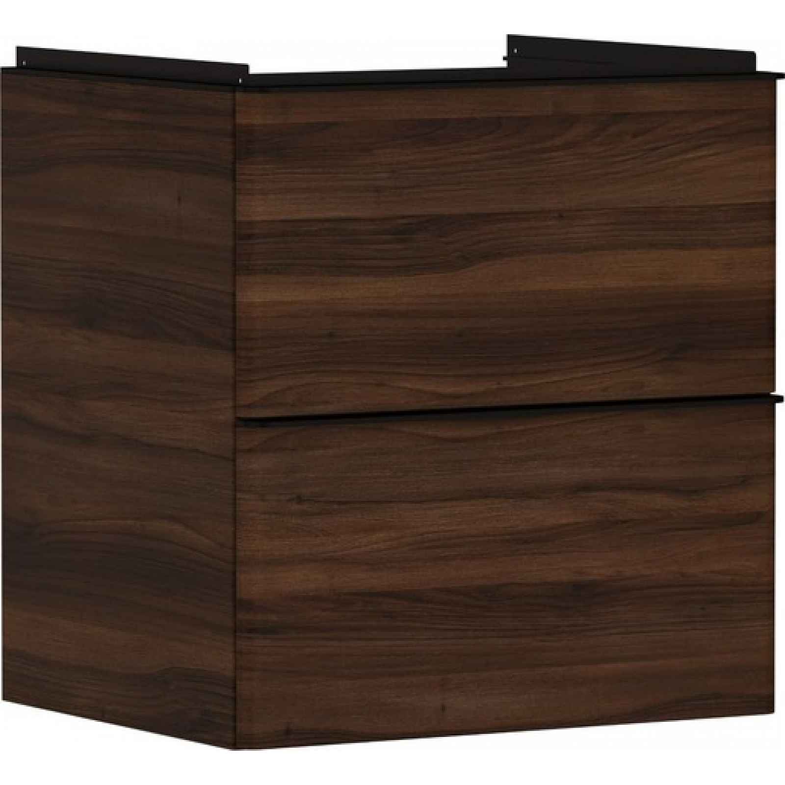 Skříňka pod umyvadlo bez umyvadla Hansgrohe Xelu Q 58x62,5x47,5 cm tmavý ořech 54026670