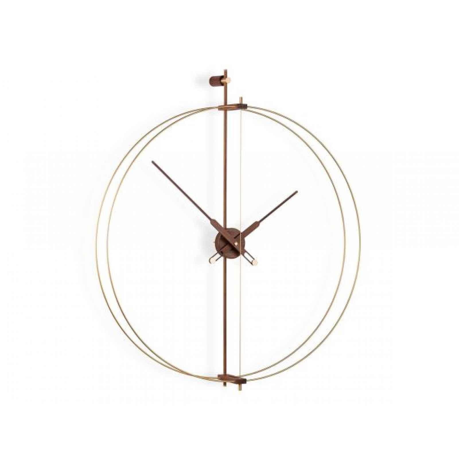 Designové nástěnné hodiny Nomon Barcelona Premium Gold 103cm