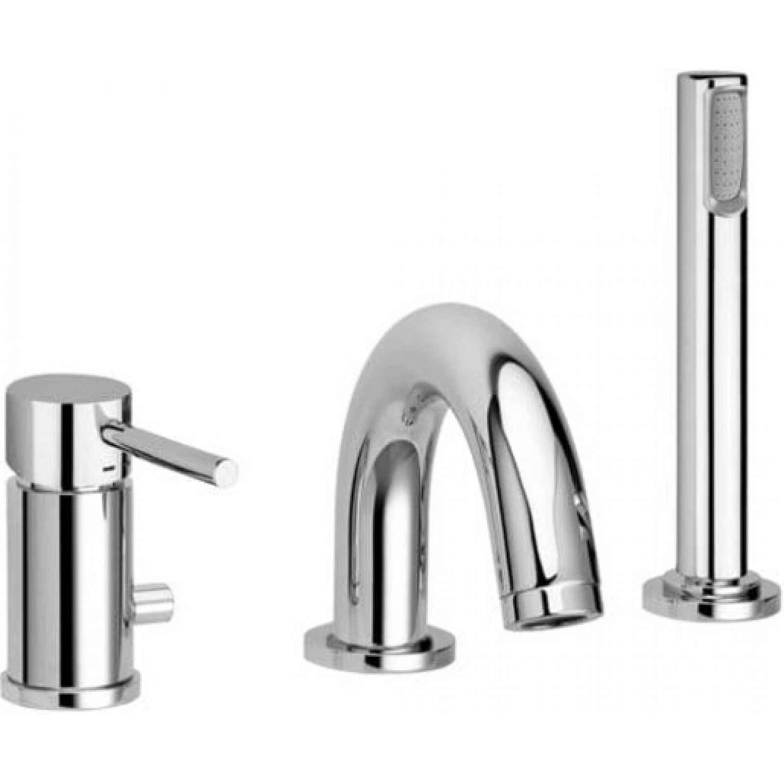 Paffoni Stick vanová 3-otvorová baterie chrom SK040CR