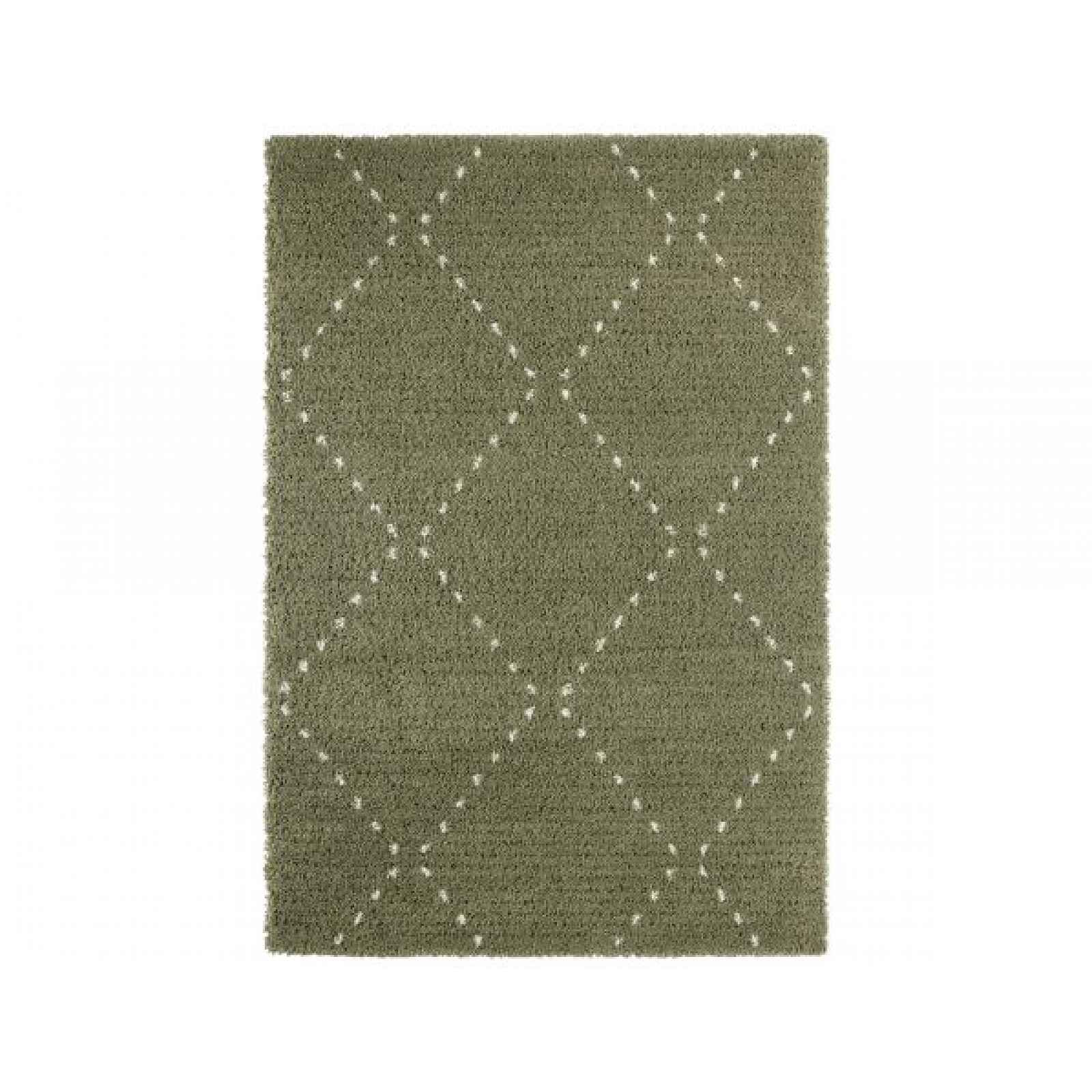 Kusový koberec Retro 105199 Forest Green, Cream