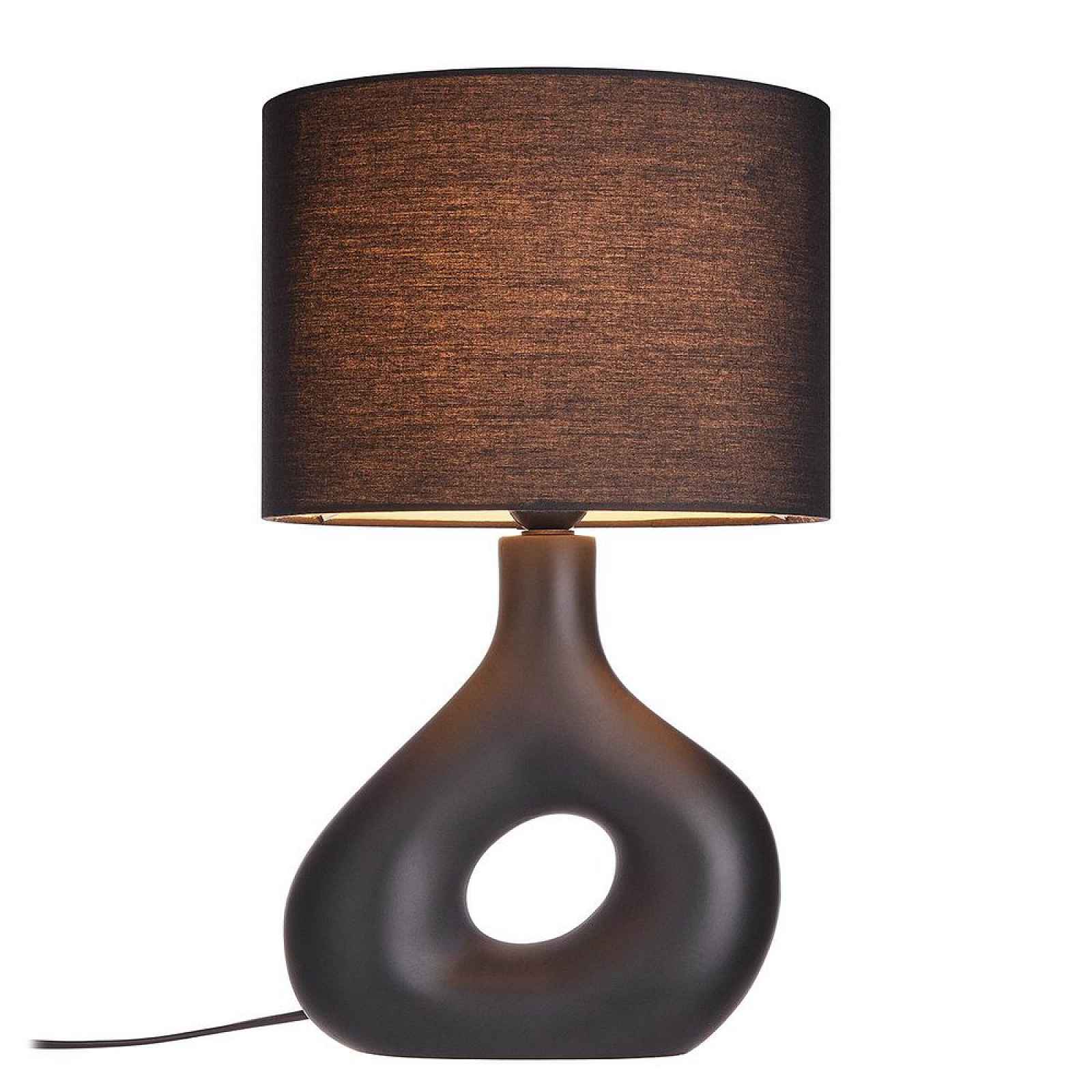 Butlers LOOP Stolní lampa - černá