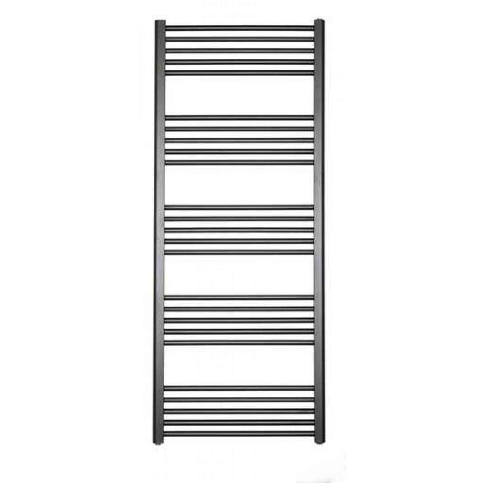 Radiátor kombinovaný SAT KD 150x45 cm černá matná SATRAKD4501500BL