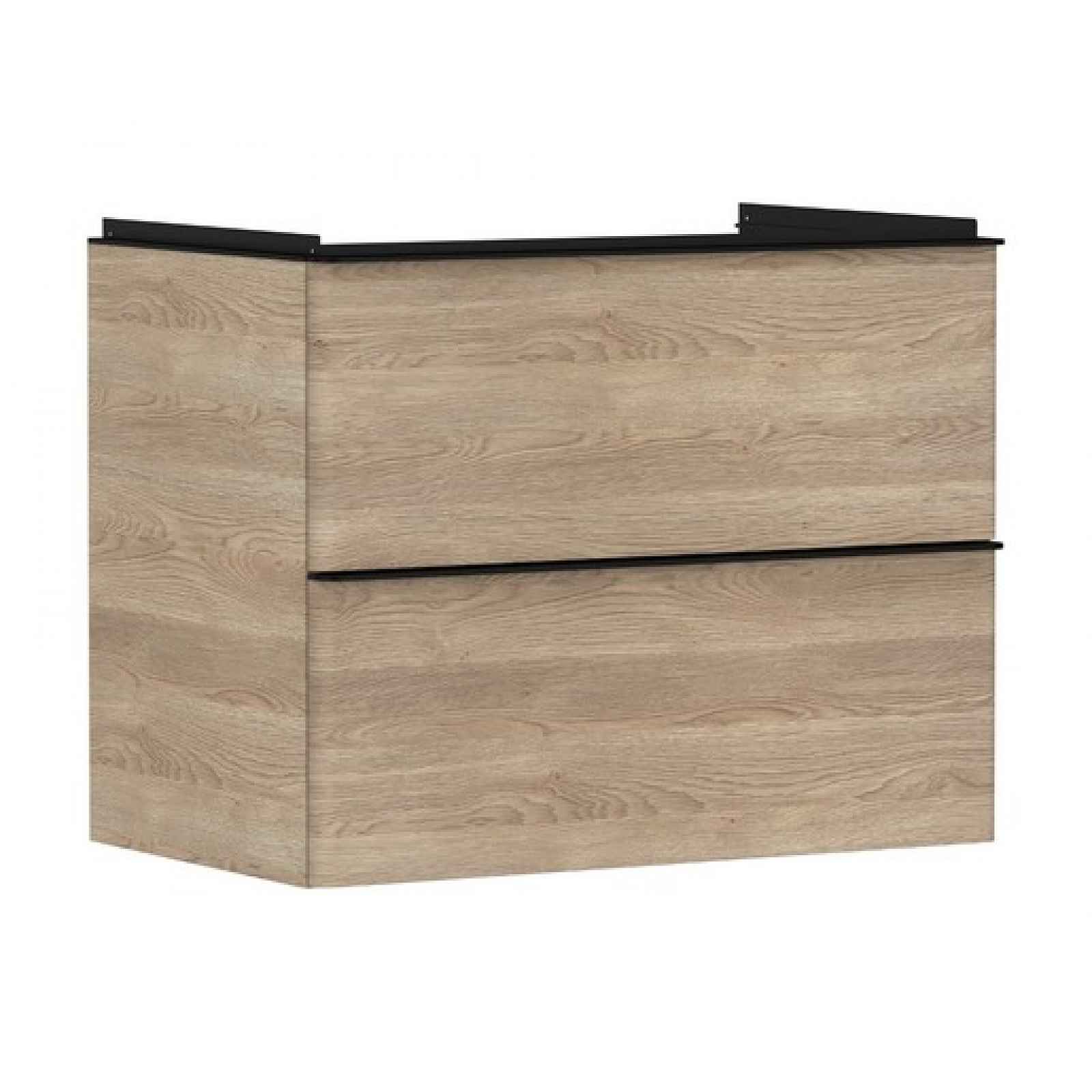 Skříňka pod umyvadlo bez umyvadla Hansgrohe Xelu Q 78x62,5x47,5 cm přírodní dub 54029670