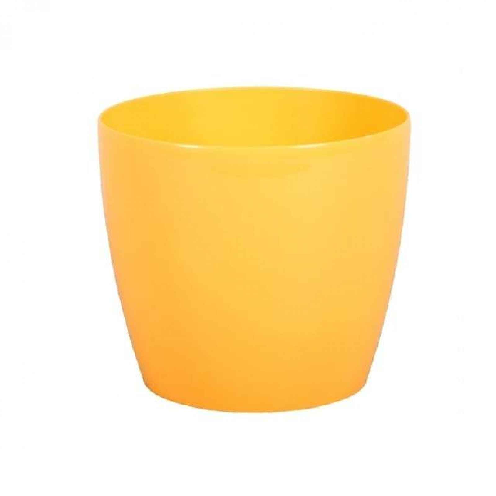 Obal MAGNOLIA plast 21cm žlutá