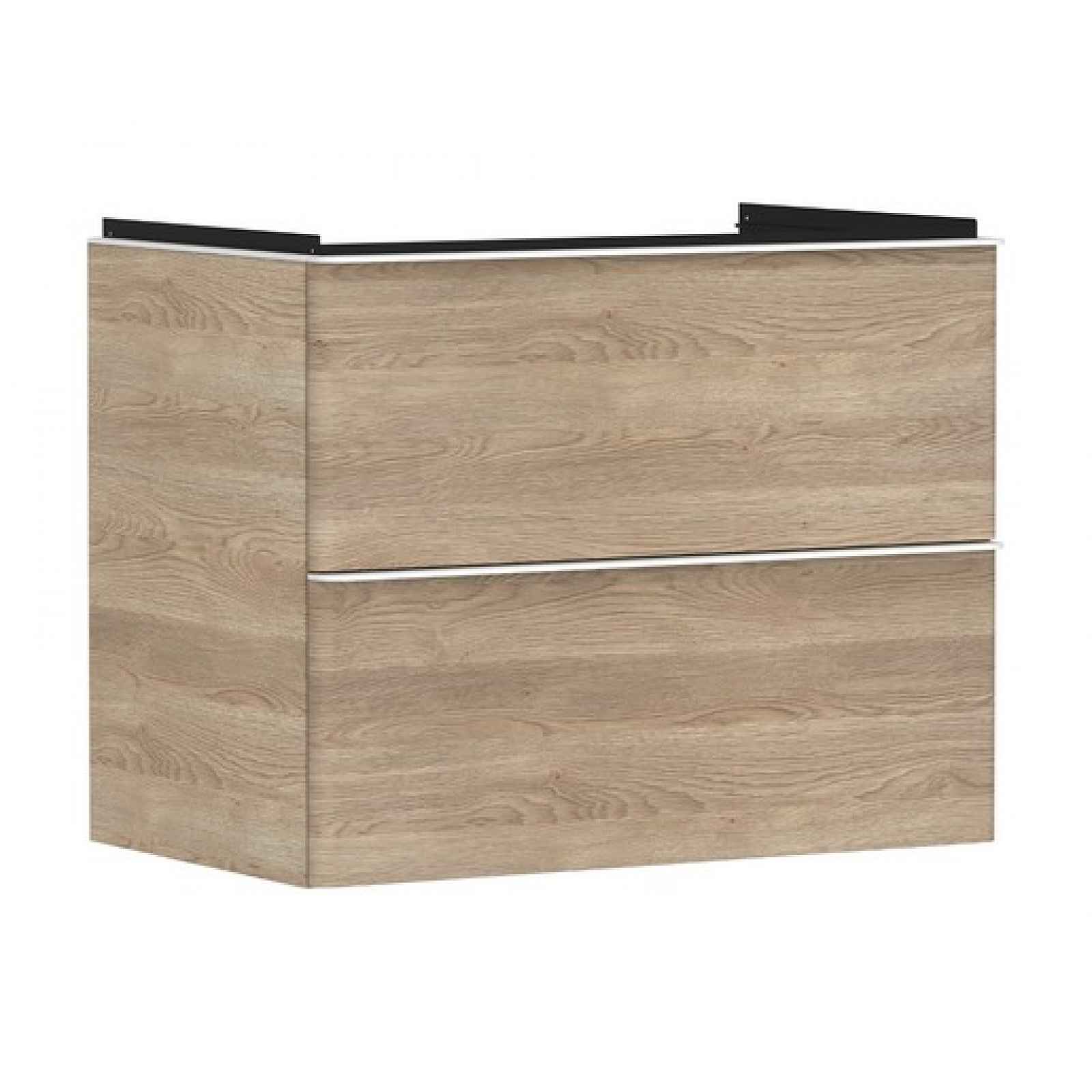 Skříňka pod umyvadlo bez umyvadla Hansgrohe Xelu Q 78x62,5x47,5 cm přírodní dub 54029700