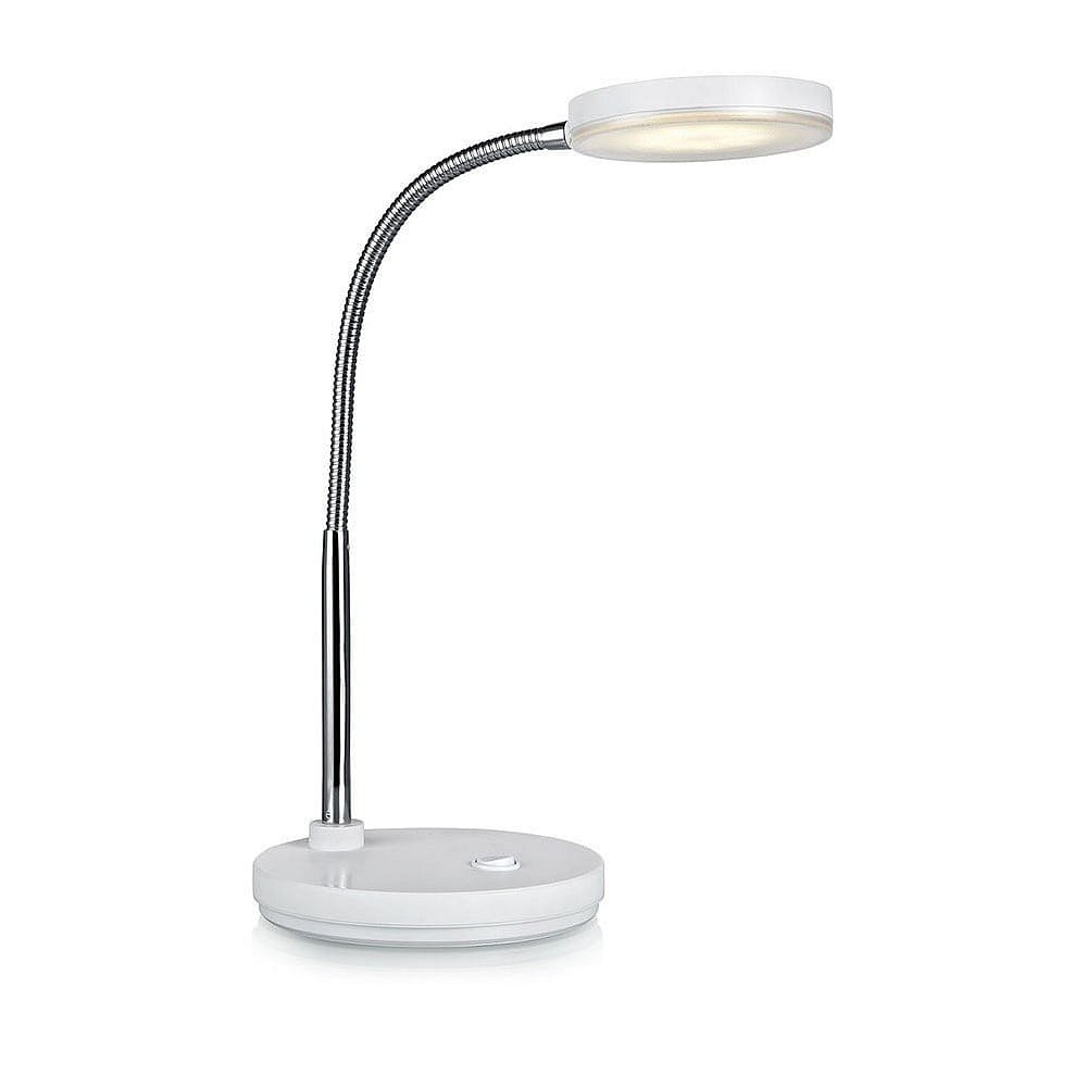 Bílá stolní LED lampa Markslöjd Flex