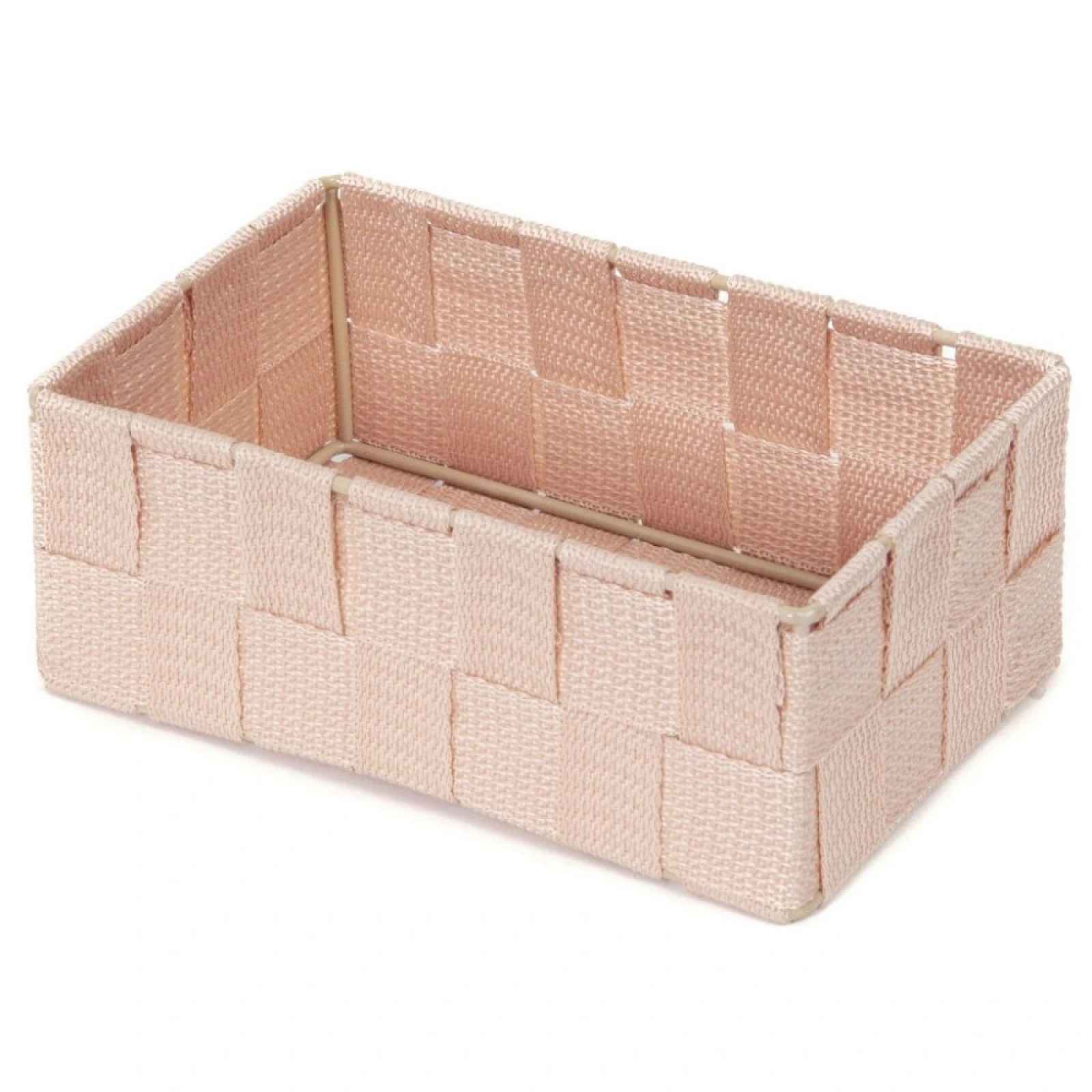Compactor Úložný organizér do zásuvky TEX M, 18 x 12 x 7 cm, růžová