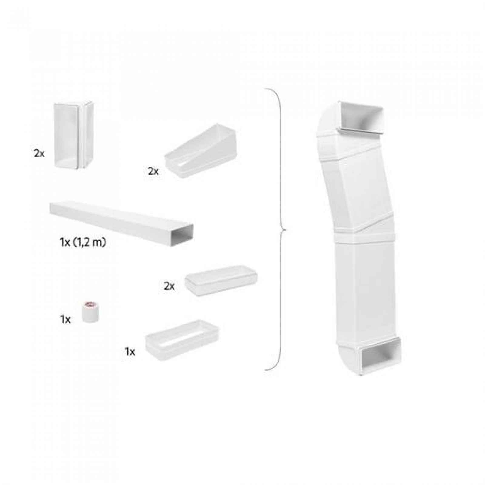 Electrolux Sada potrubí pro instalaci ComboHob 9029802924