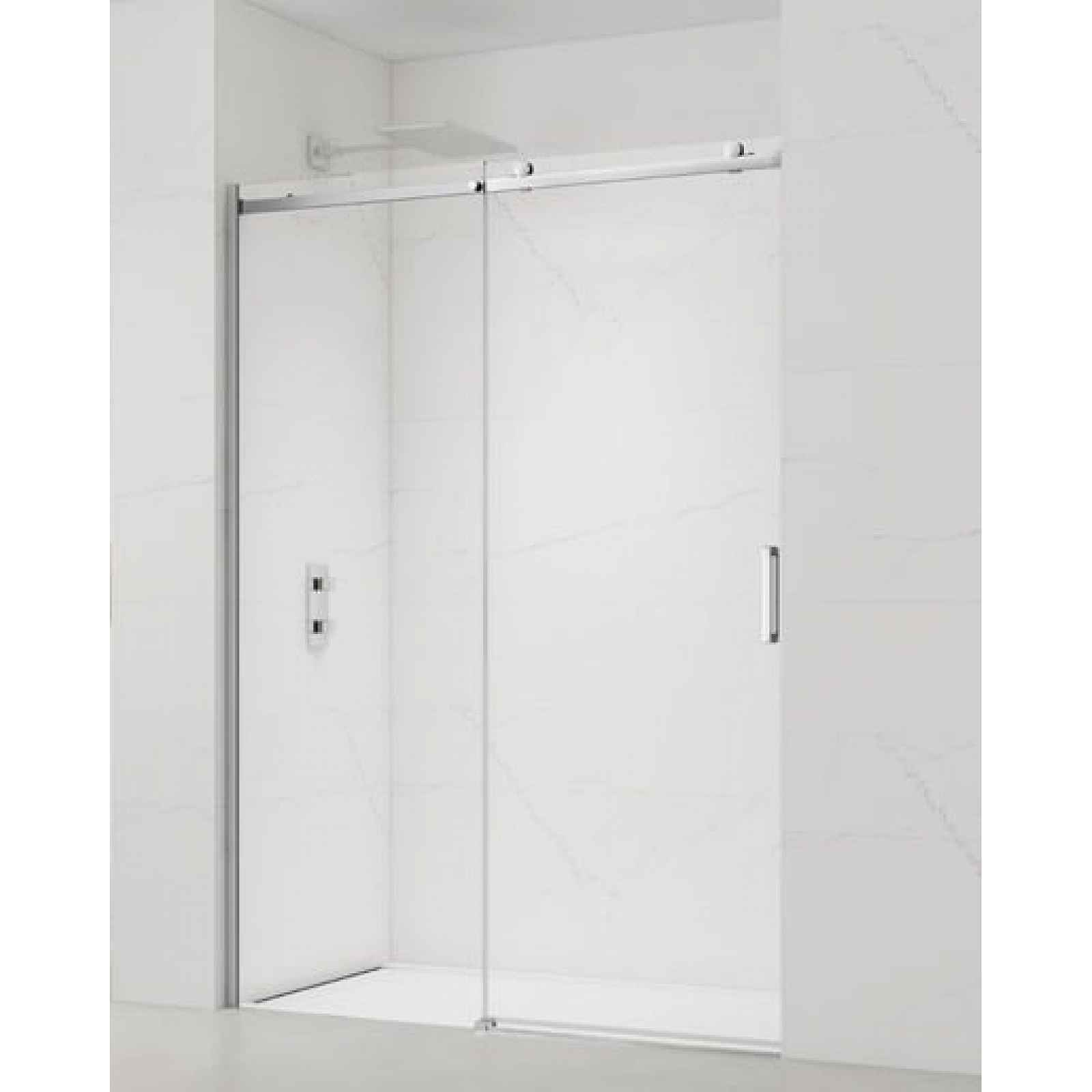 Sprchové dveře 120x200 cm levá Siko T-Linea chrom lesklý SIKOTLDNEW120L