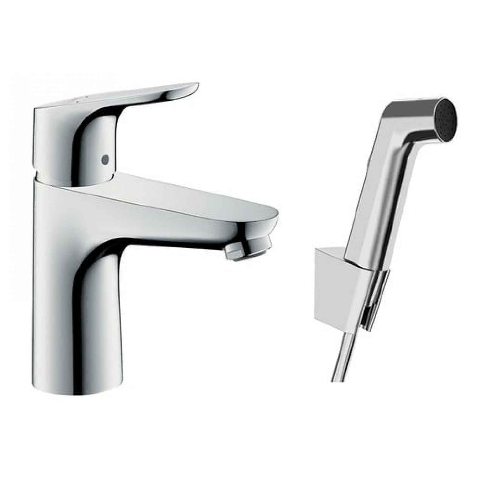 Umyvadlová baterie Hansgrohe Focus s bidetovou sprškou chrom 31927000