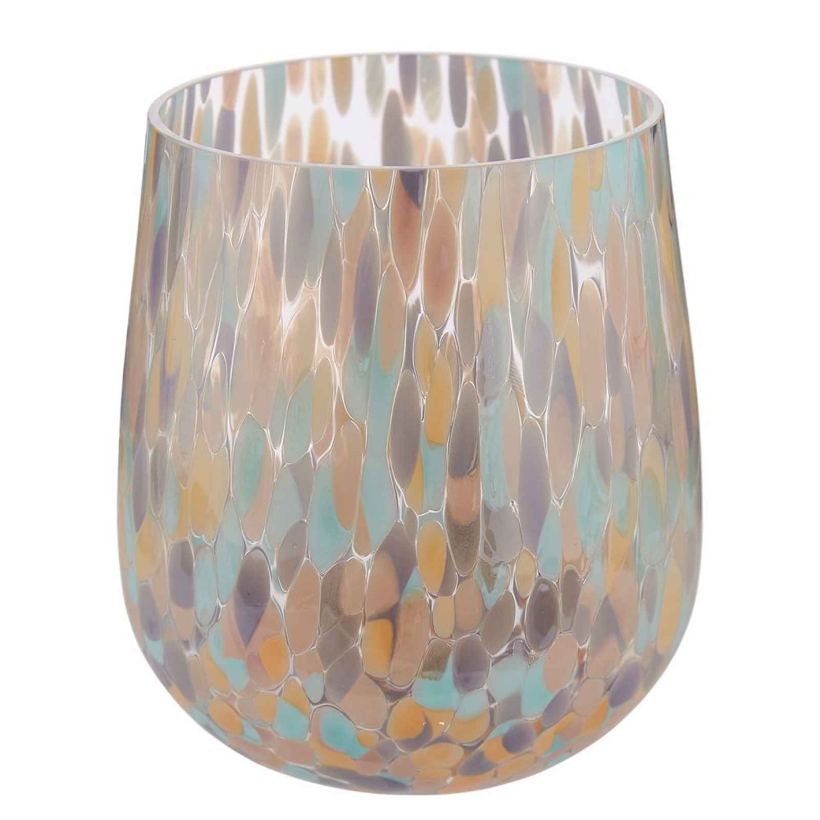 Butlers CONFETTI Sklenice 450 ml - fialová/růžová