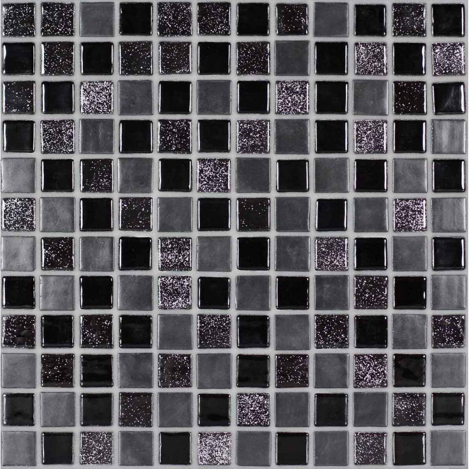 Skleněná mozaika Mosavit Moondance negro 30x30 cm mat / lesk MOONDANCENE
