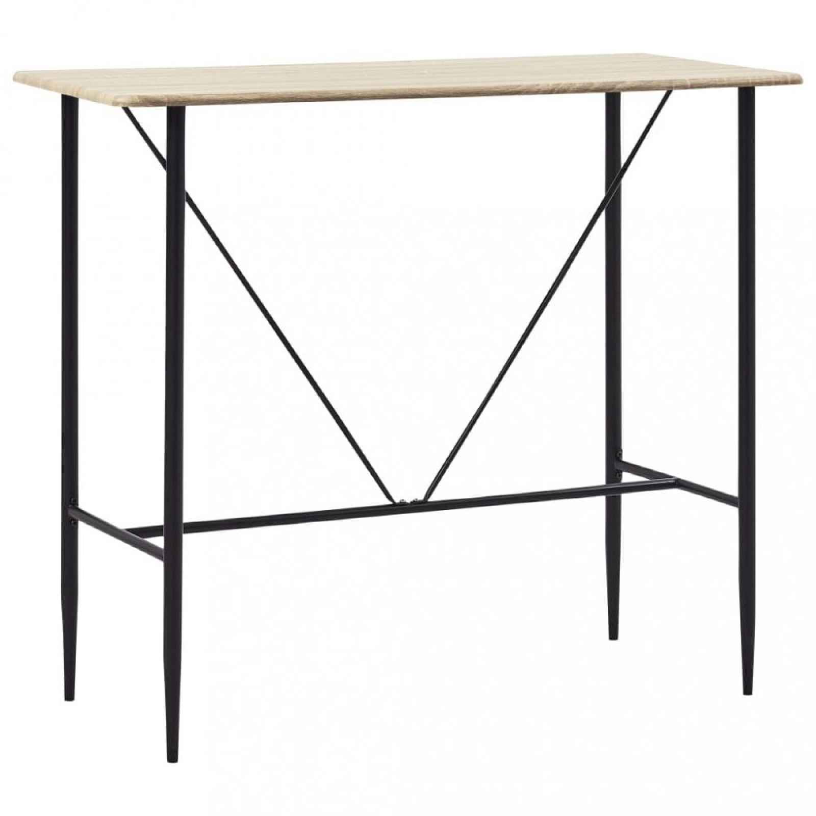 Barový stůl 120x60 cm Dub