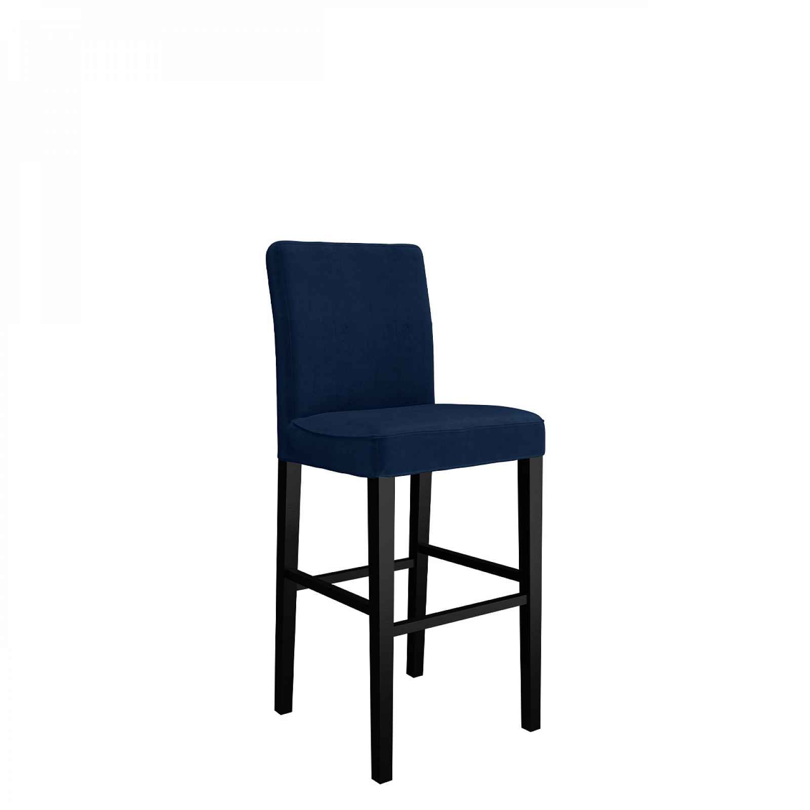Barová stolička Chambo, modrá Magic Velvet HELCEL