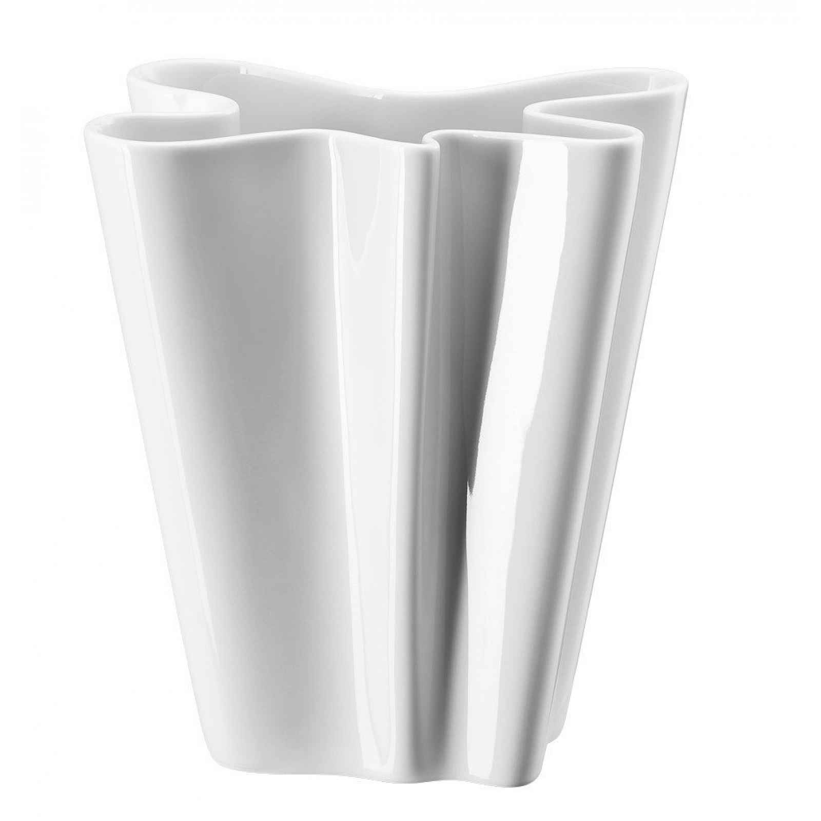 Rosenthal porcelánová váza Flux, bílá, 20 cm