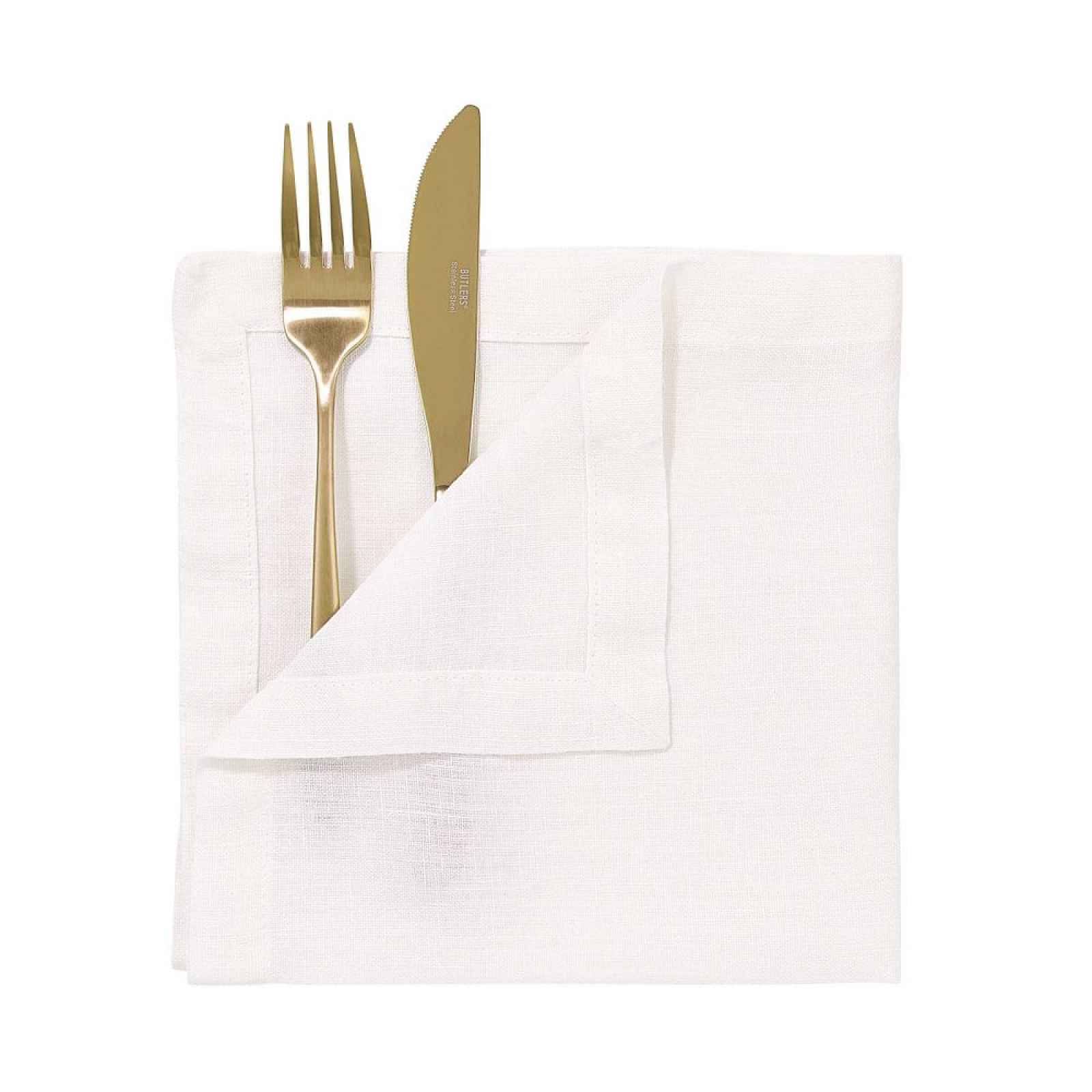Butlers RIGA Ubrousek D 42 x Š 42 cm - bílá