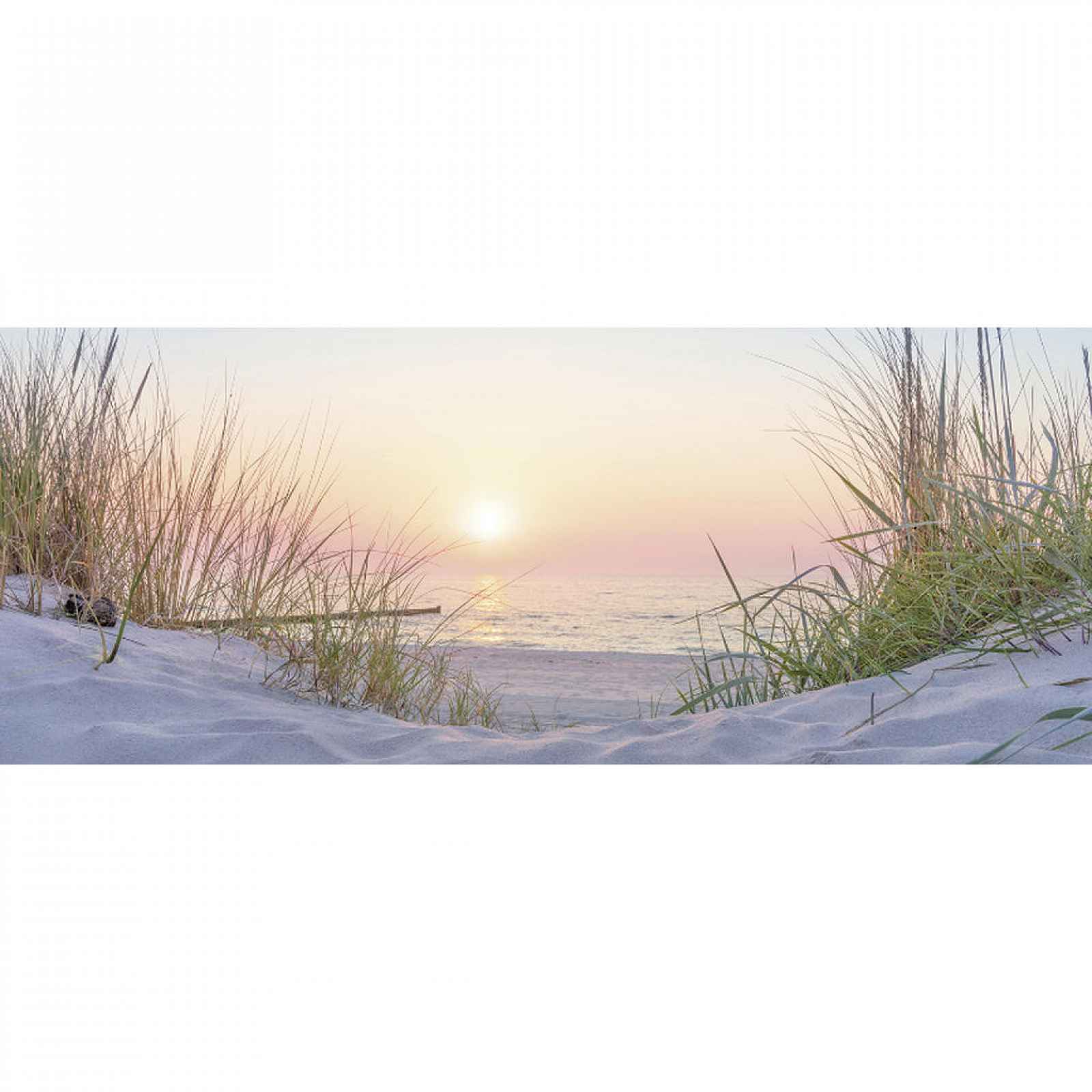XXXLutz Obraz Skleněný, Pláž & Moře, 50/125 Cm, - Skleněné obrazy - 005721031105