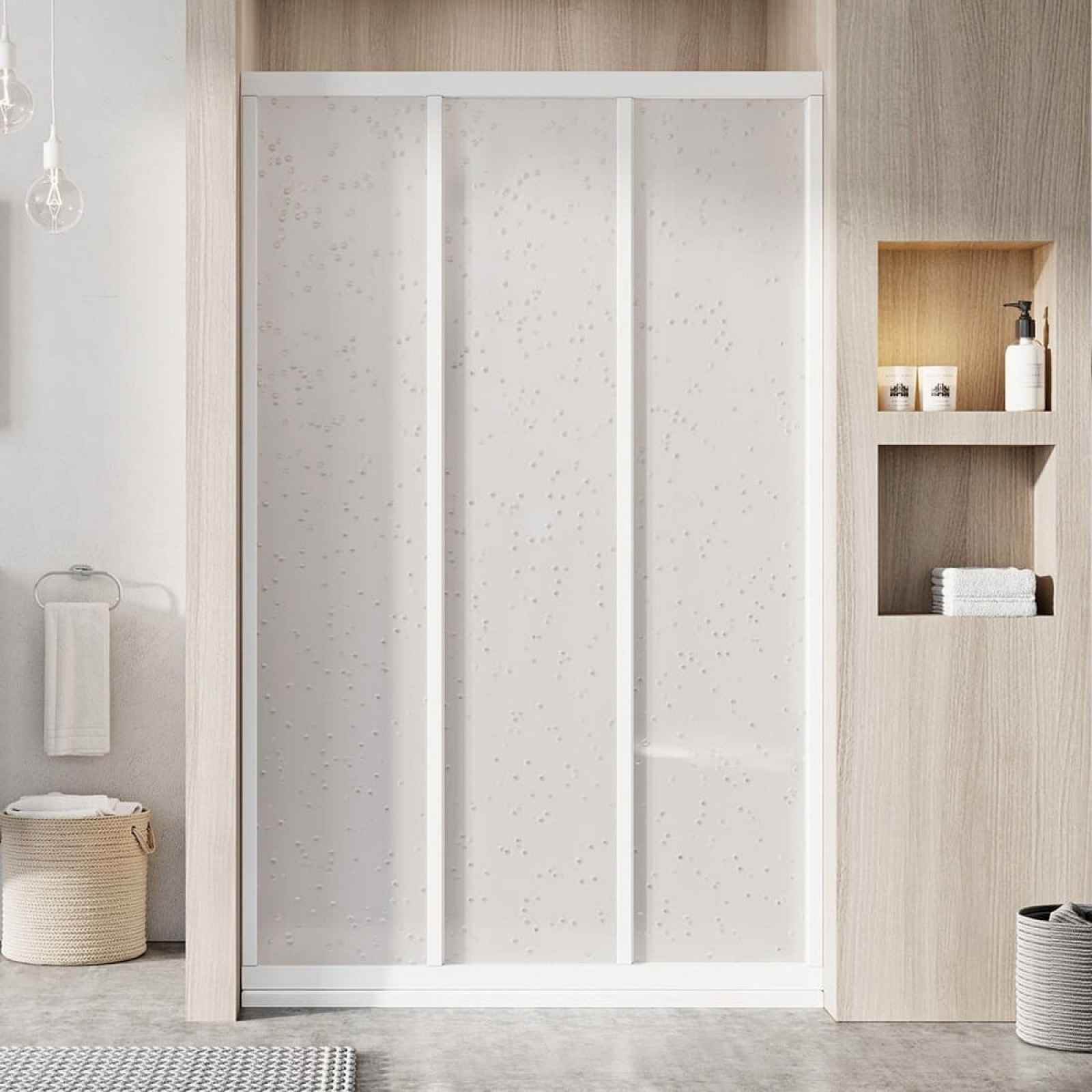 Sprchové dveře Walk-In / dveře 80 cm Ravak Supernova 00V401R211