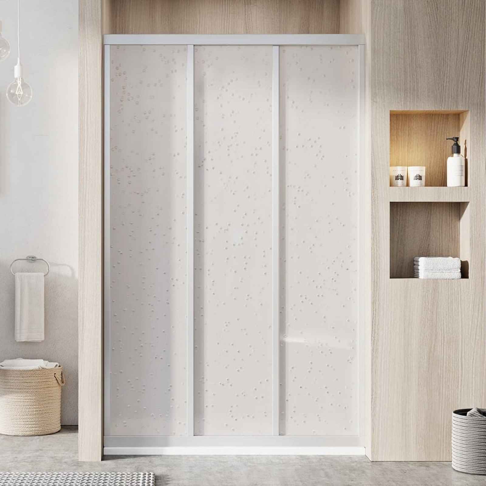 Sprchové dveře Walk-In / dveře 80 cm Ravak Supernova 00V40UR211