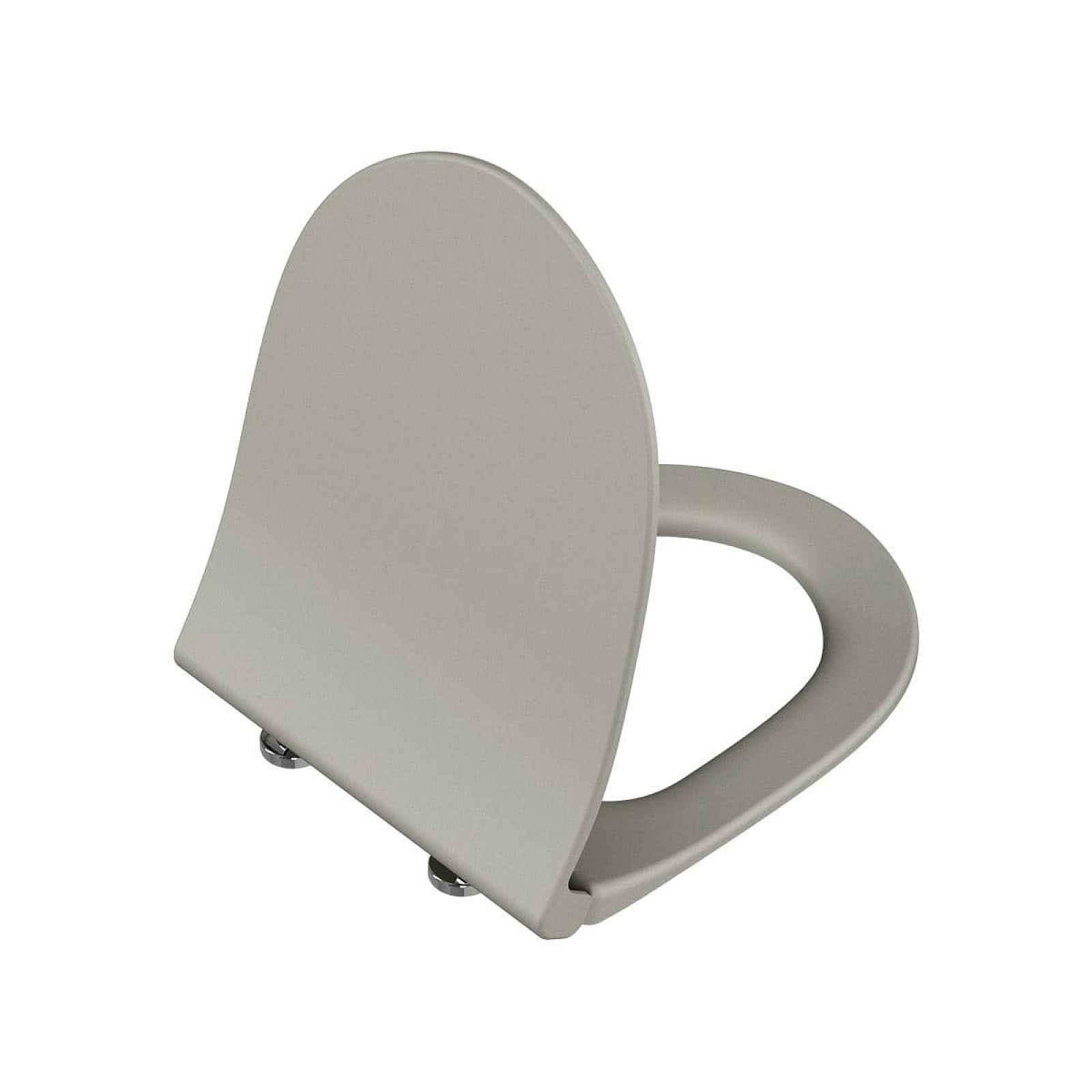 WC prkénko Vitra Sento duroplast tmavě šedohnědá 120-020-009