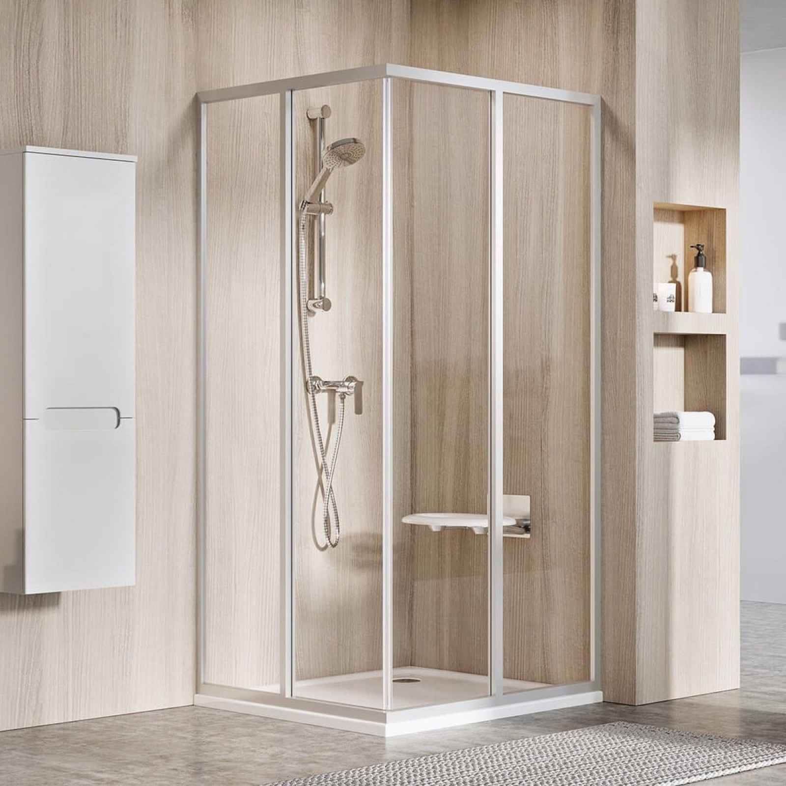 Sprchové dveře Walk-In / dveře 90 cm Ravak Supernova 14V70UO2Z1