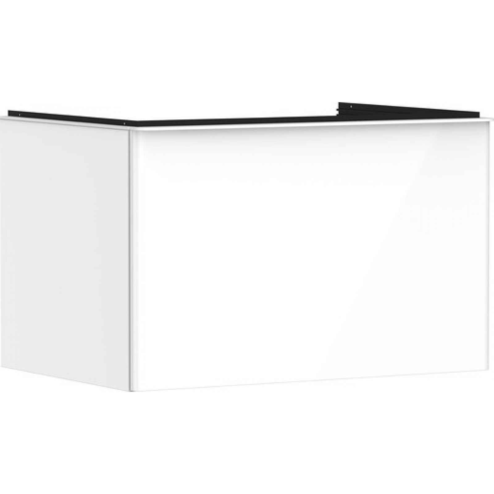 Skříňka pod umyvadlo pod desku Hansgrohe Xelu Q 78x49,5x55 cm bílá lesklá 54054700