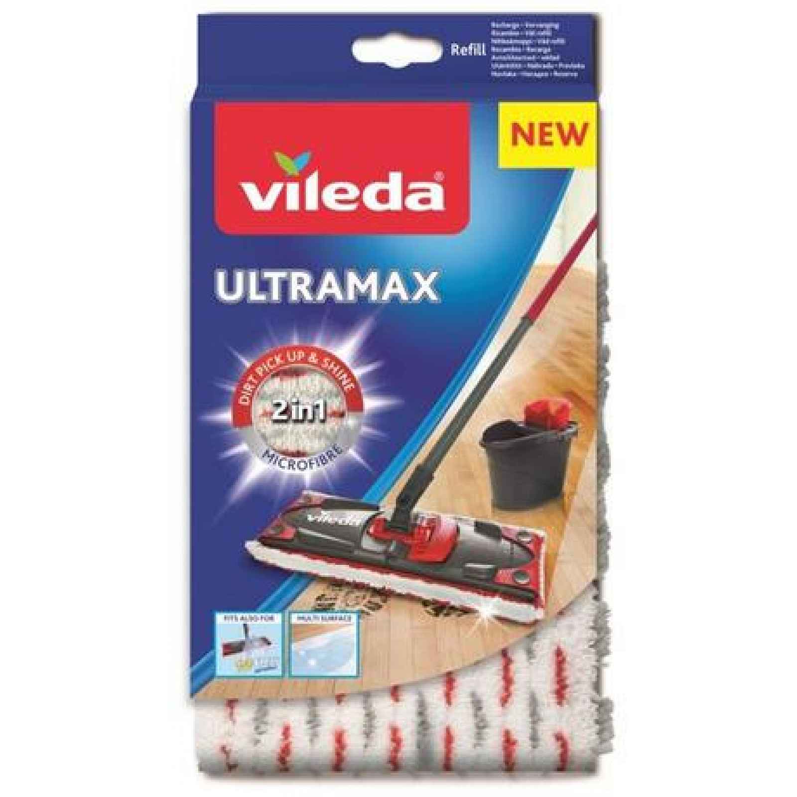 Vileda UltraMax 155747 náhrada Microfibre 2v1