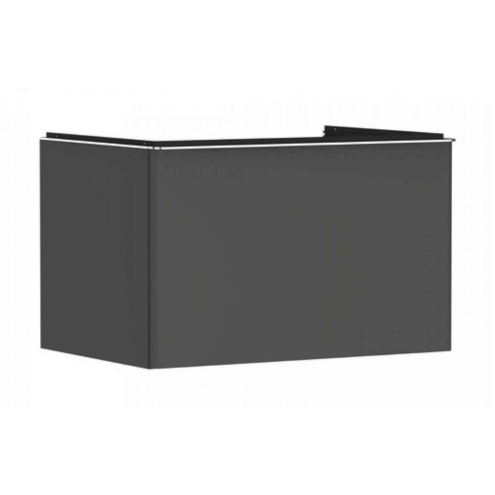 Skříňka pod umyvadlo pod desku Hansgrohe Xelu Q 78x49,5x55 cm šedá matná 54055000