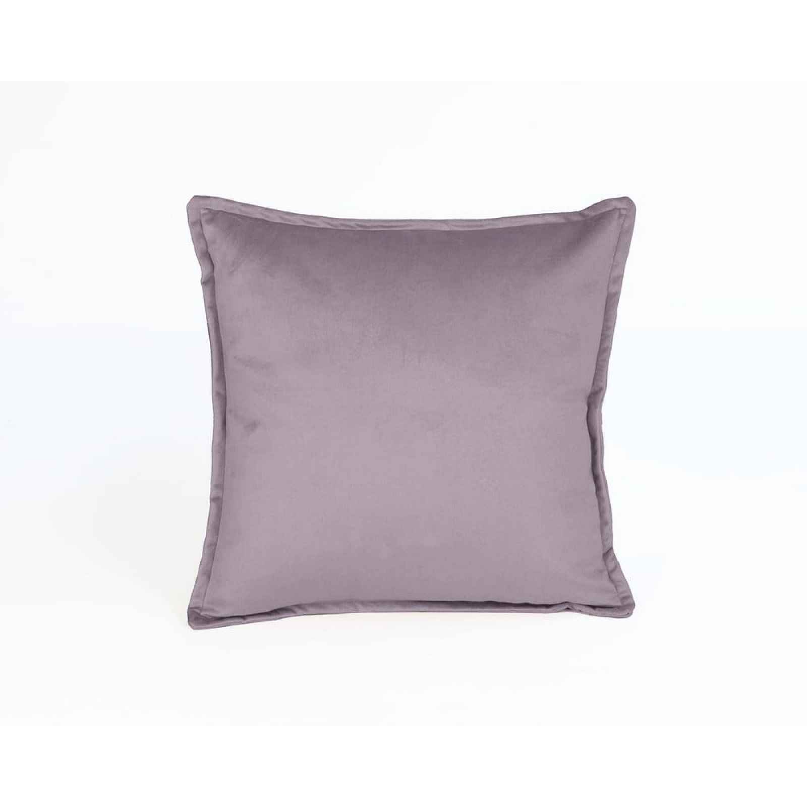 Fialový sametový polštář Velvet Atelier Purple, 45 x 45 cm