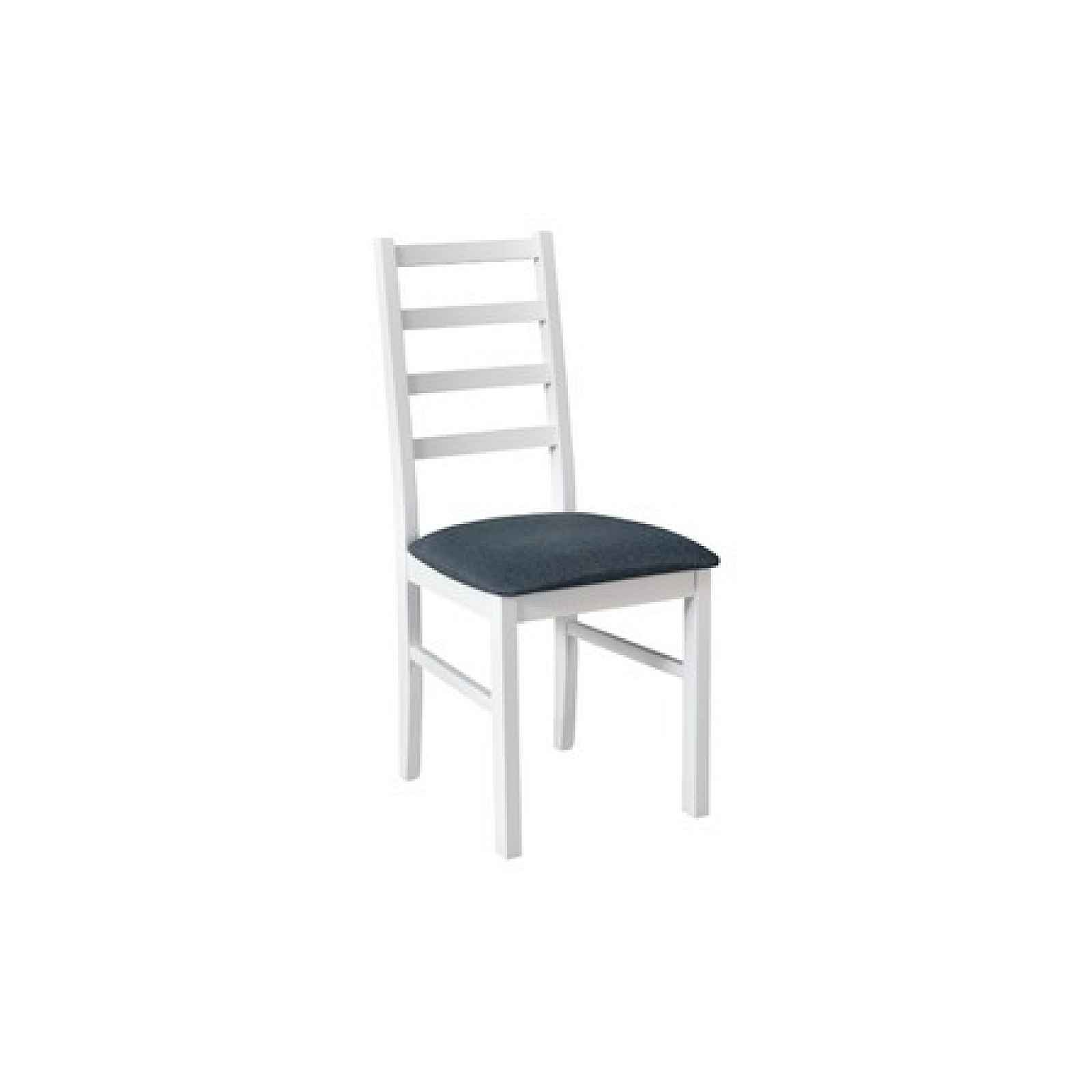 Jídelní židle NILO 8 Bílá Tkanina 35