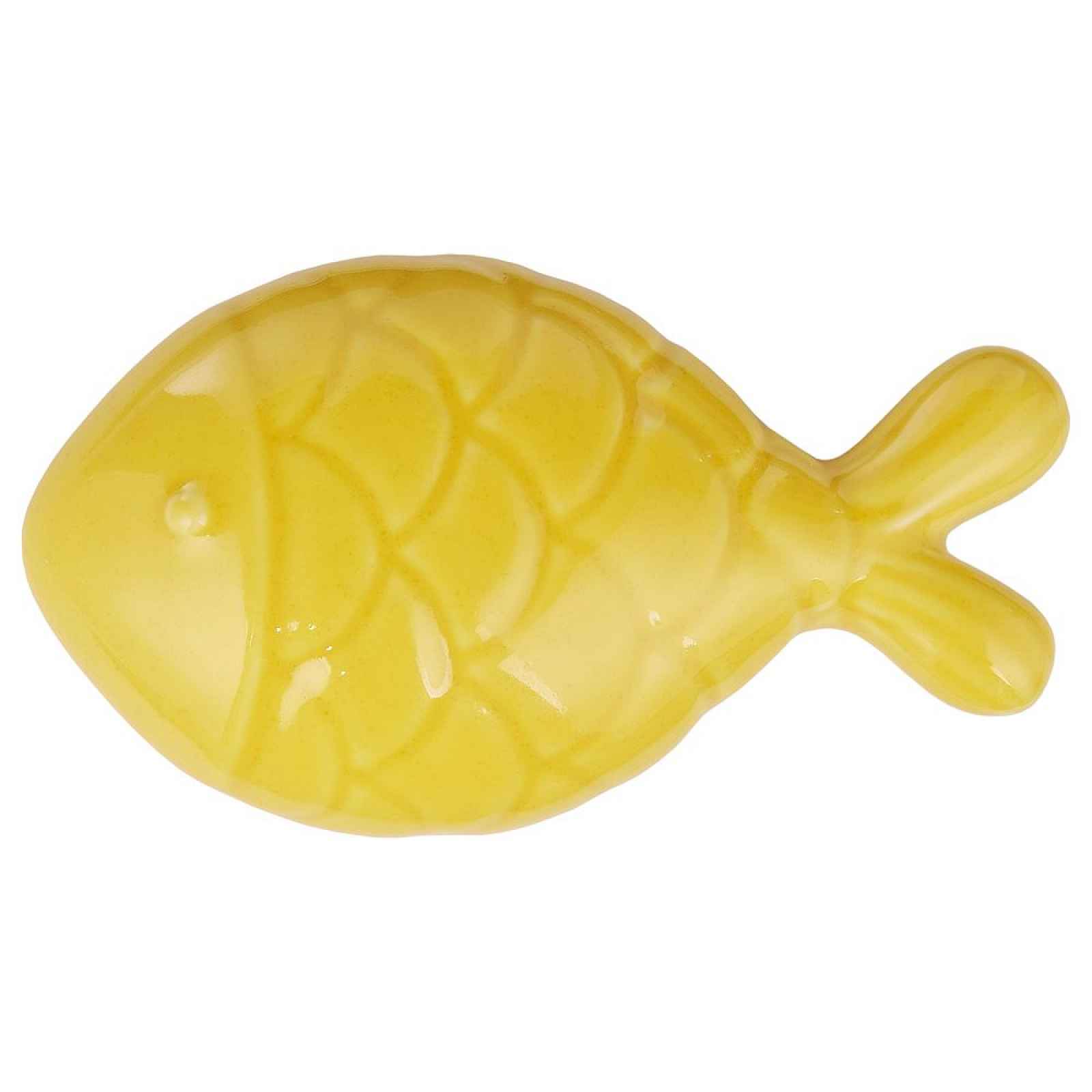 Butlers SEASIDE Ryba 10 cm - žlutá