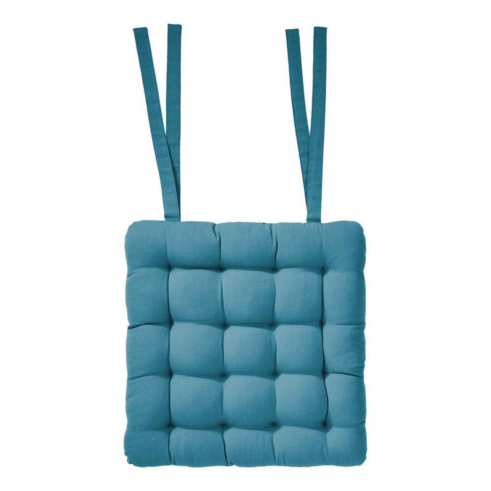 Butlers SOLID Podsedák se šňůrkami 35 x 37 cm - modrá