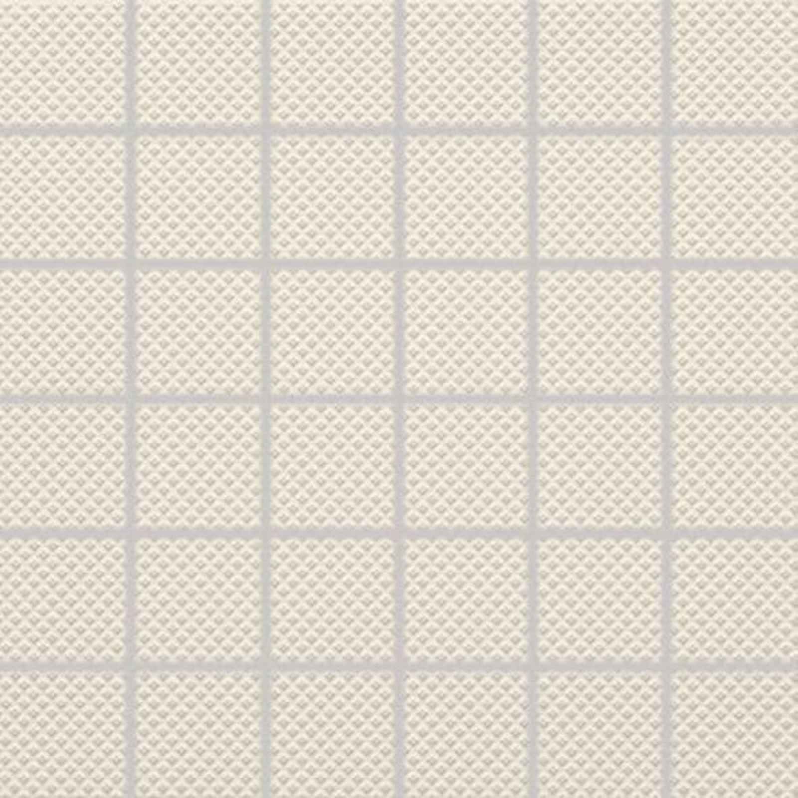 Mozaika Rako Color Two světle béžová 5x5 cm reliéfní GRS05607.1
