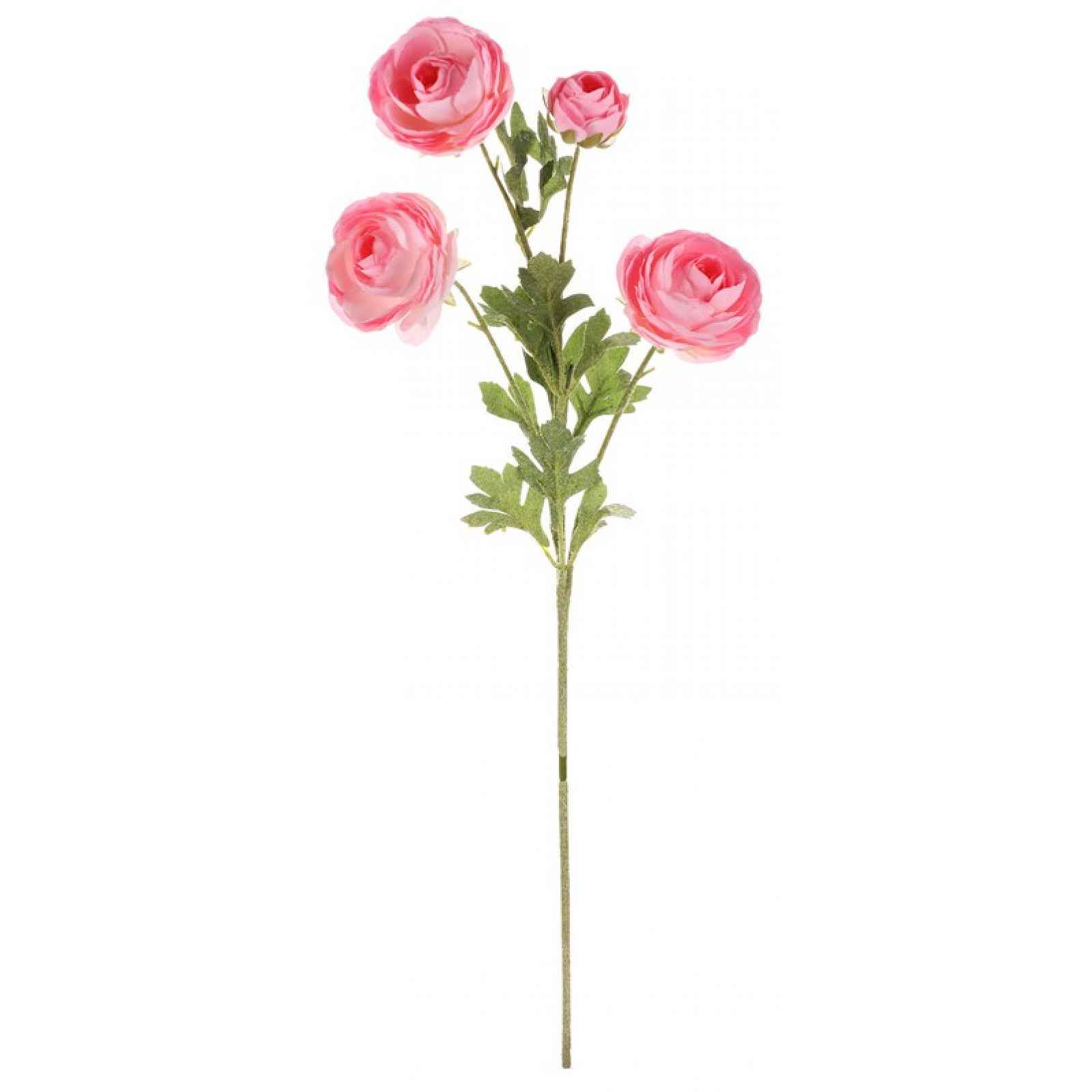 Umělá květina Pivoňka 70 cm, světle růžová