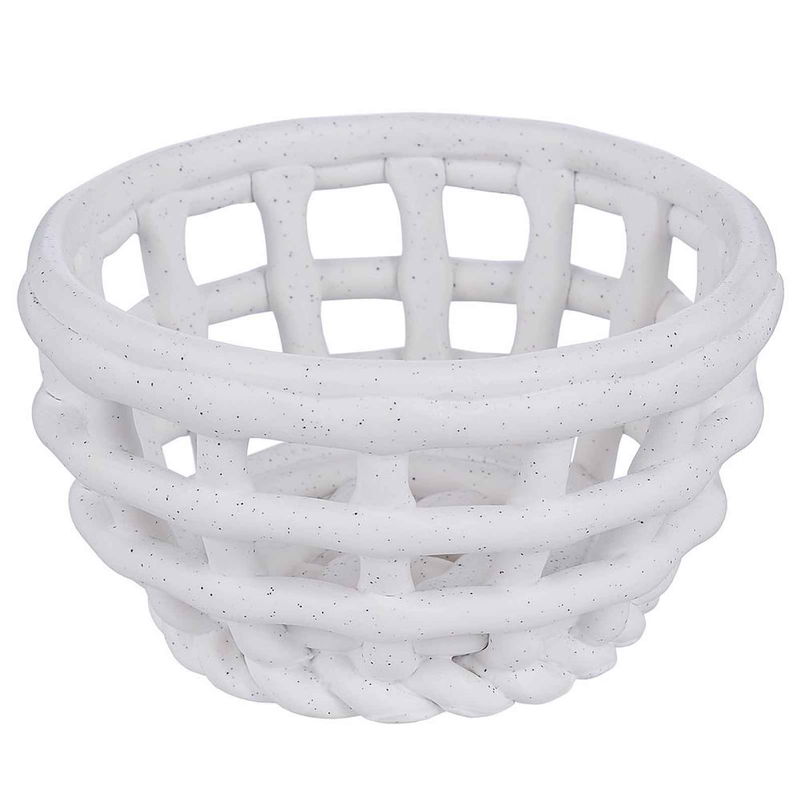 Butlers CRAFT Keramický košík mini - bílá