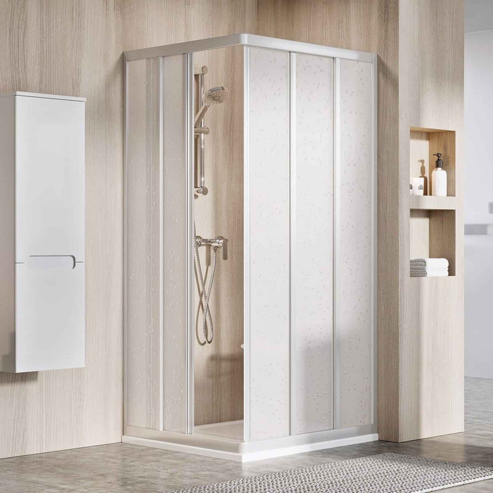 Sprchové dveře Walk-In / dveře 90 cm Ravak Supernova 15V70UR211