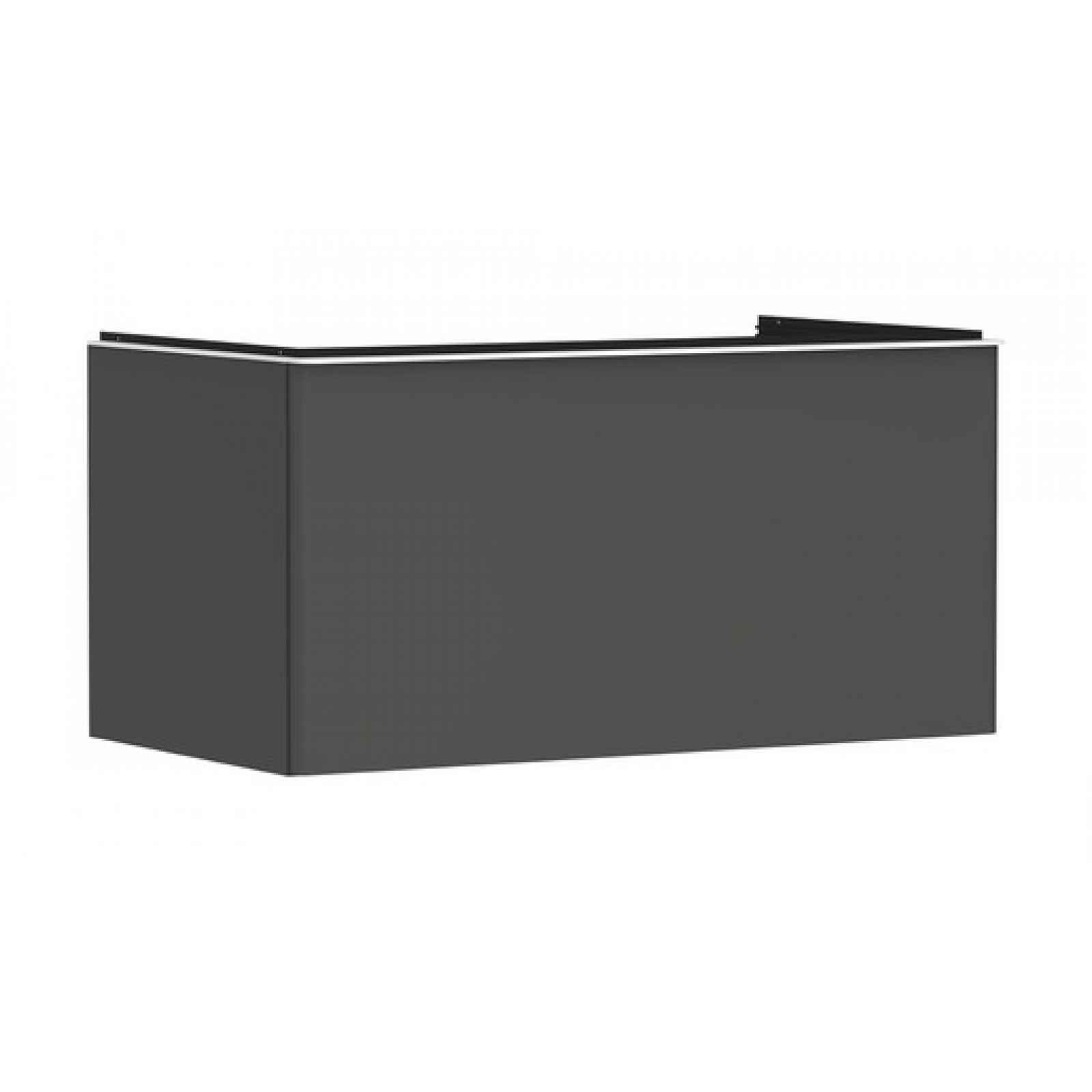 Skříňka pod umyvadlo pod desku Hansgrohe Xelu Q 98x49,5x55 cm šedá matná 54059700