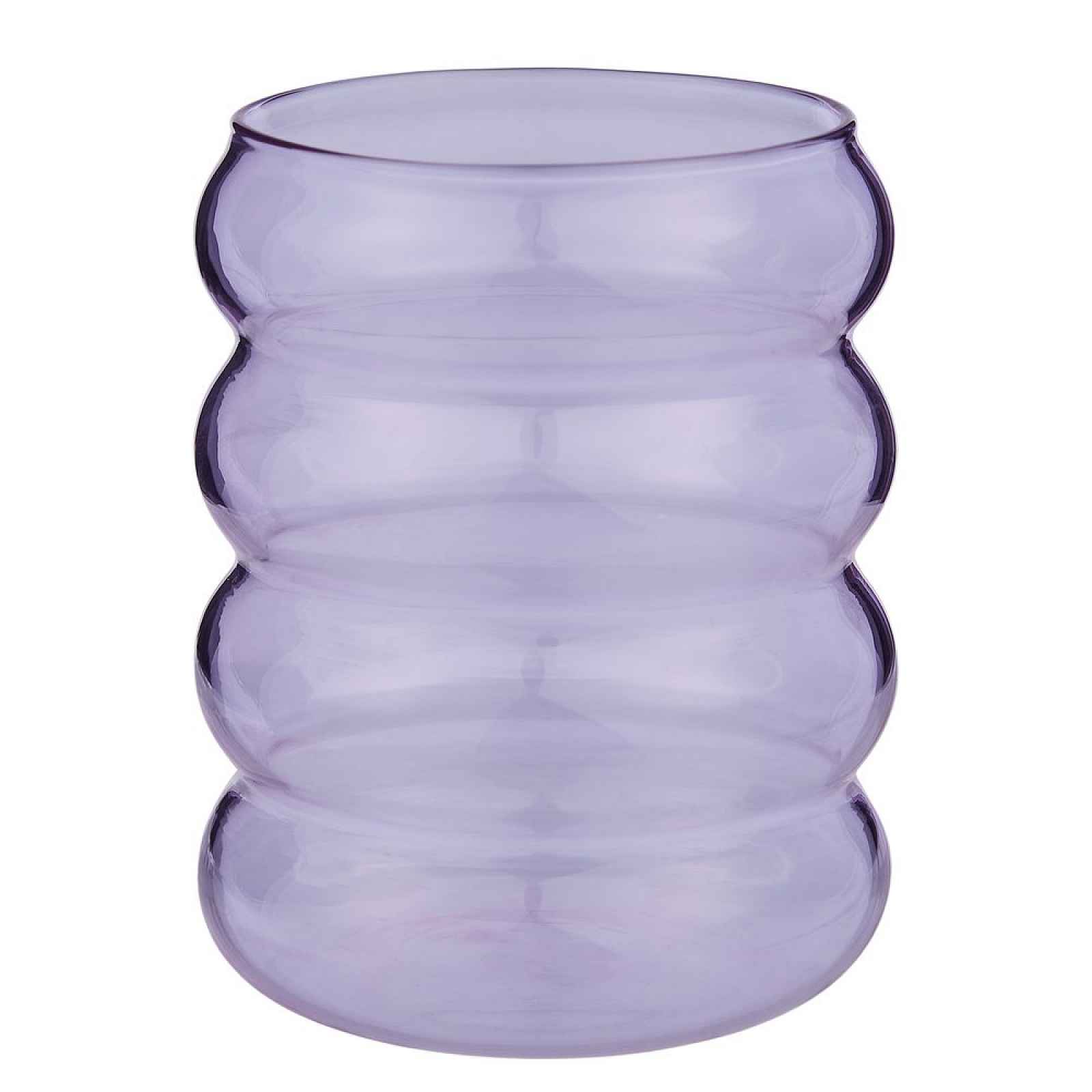 Butlers HOOP Sklenice 350 ml - fialová