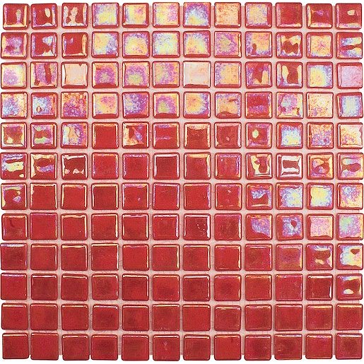 Skleněná mozaika Acquaris červená 30x30 cm lesk ACQUARISPA