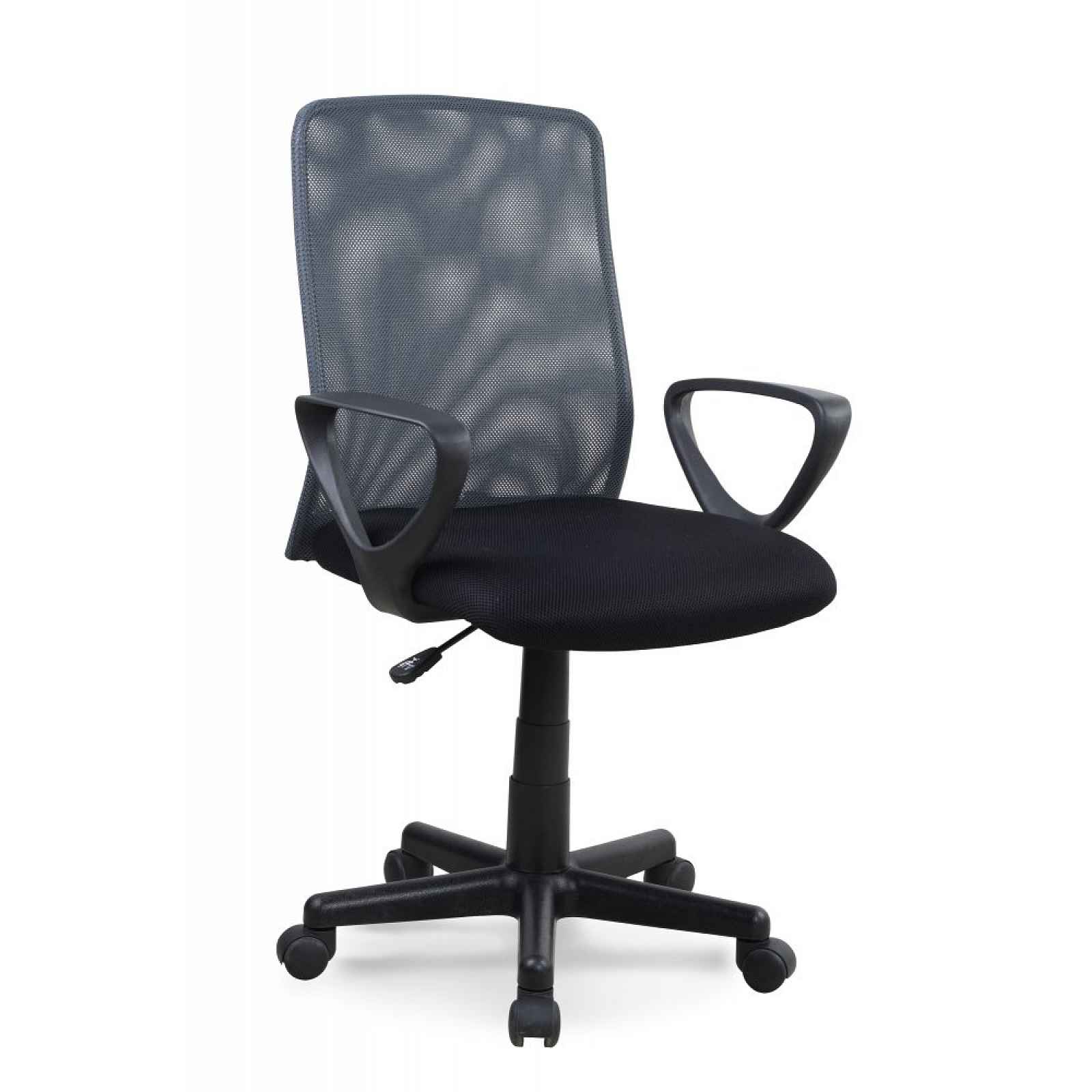 Kancelářská židle Alex šedo-černá - 57 cm