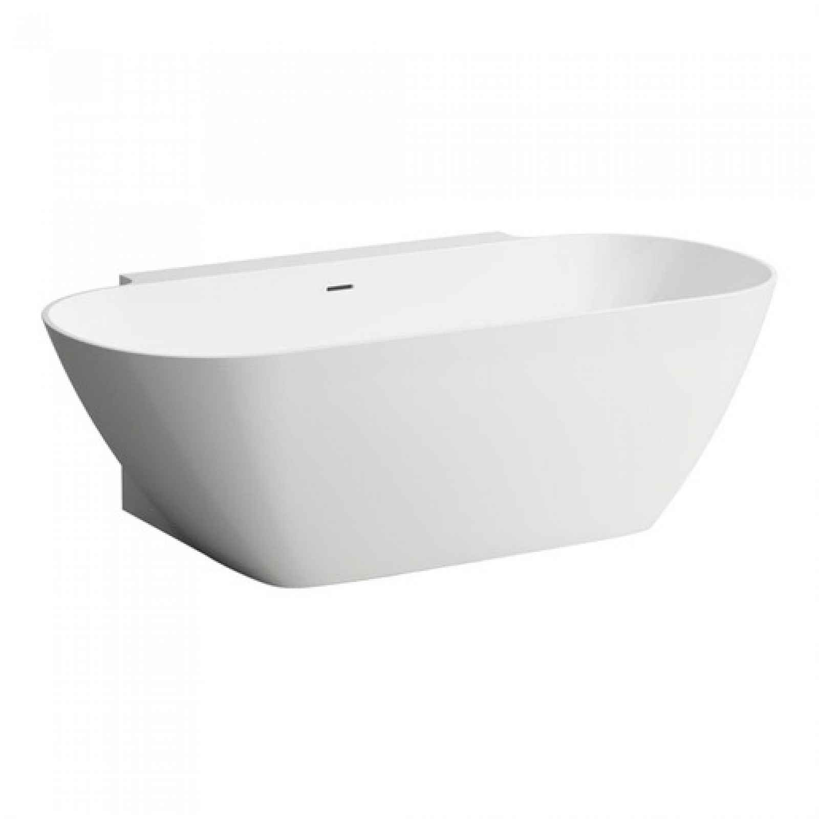 Oválná vana Laufen Lua 170x85,5 cm litý mramor H2200870000001