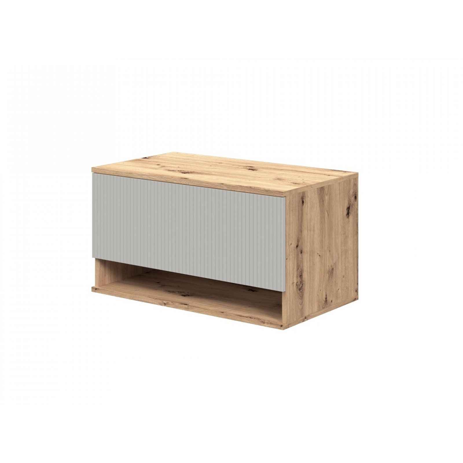 MALDAL koupelnová závěsná skříňka pod umyvadlo 80/1S, dub artisan/kašmírová