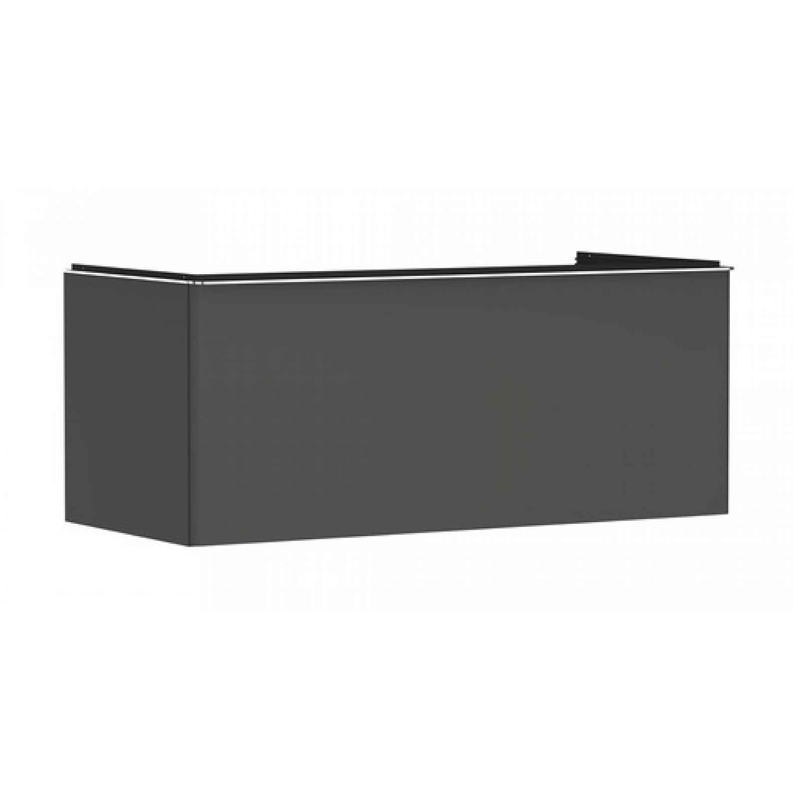 Skříňka pod umyvadlo pod desku Hansgrohe Xelu Q 118x49,5x55 cm šedá matná 54063000