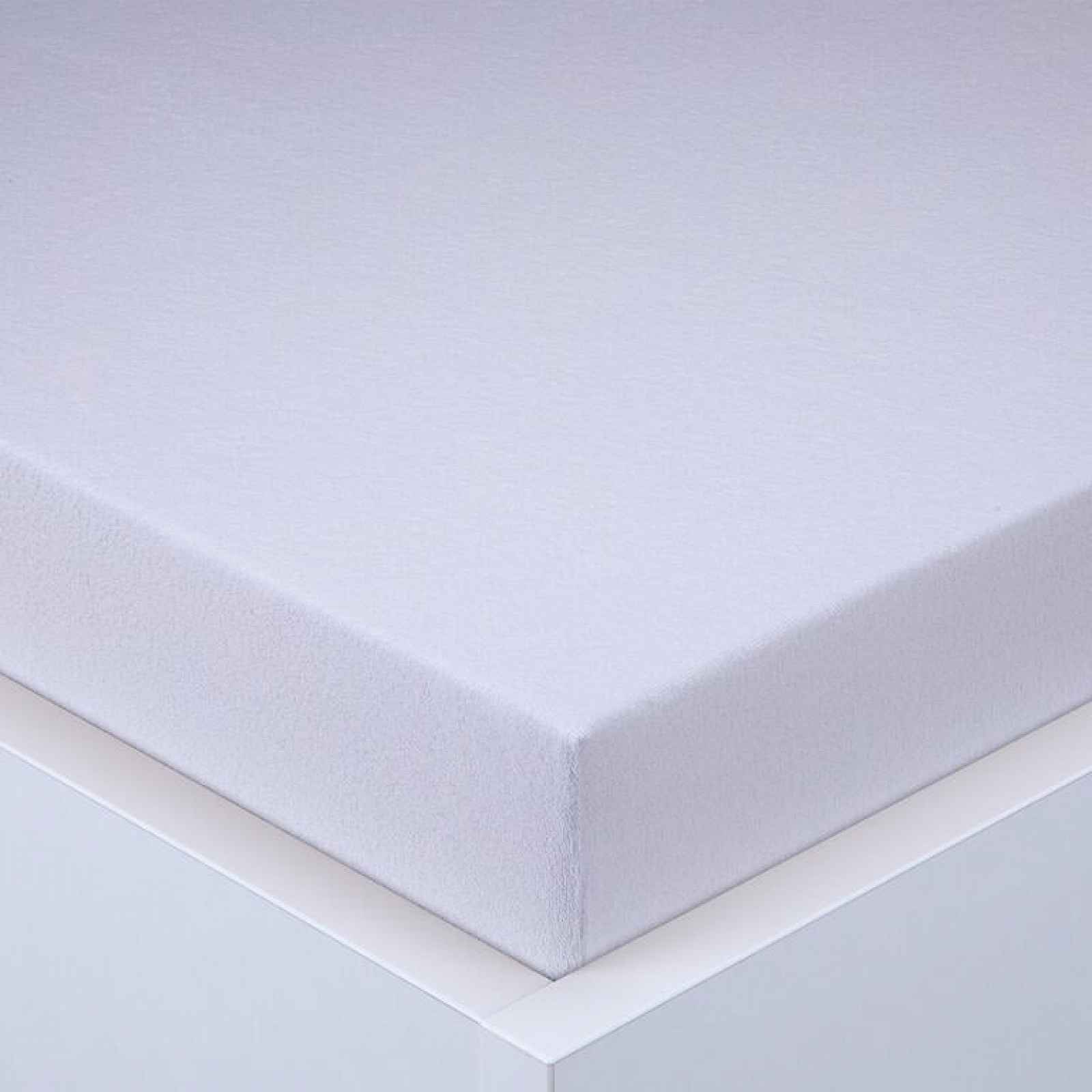 Napínací prostěradlo froté EXCLUSIVE bílé 160 x 200 cm