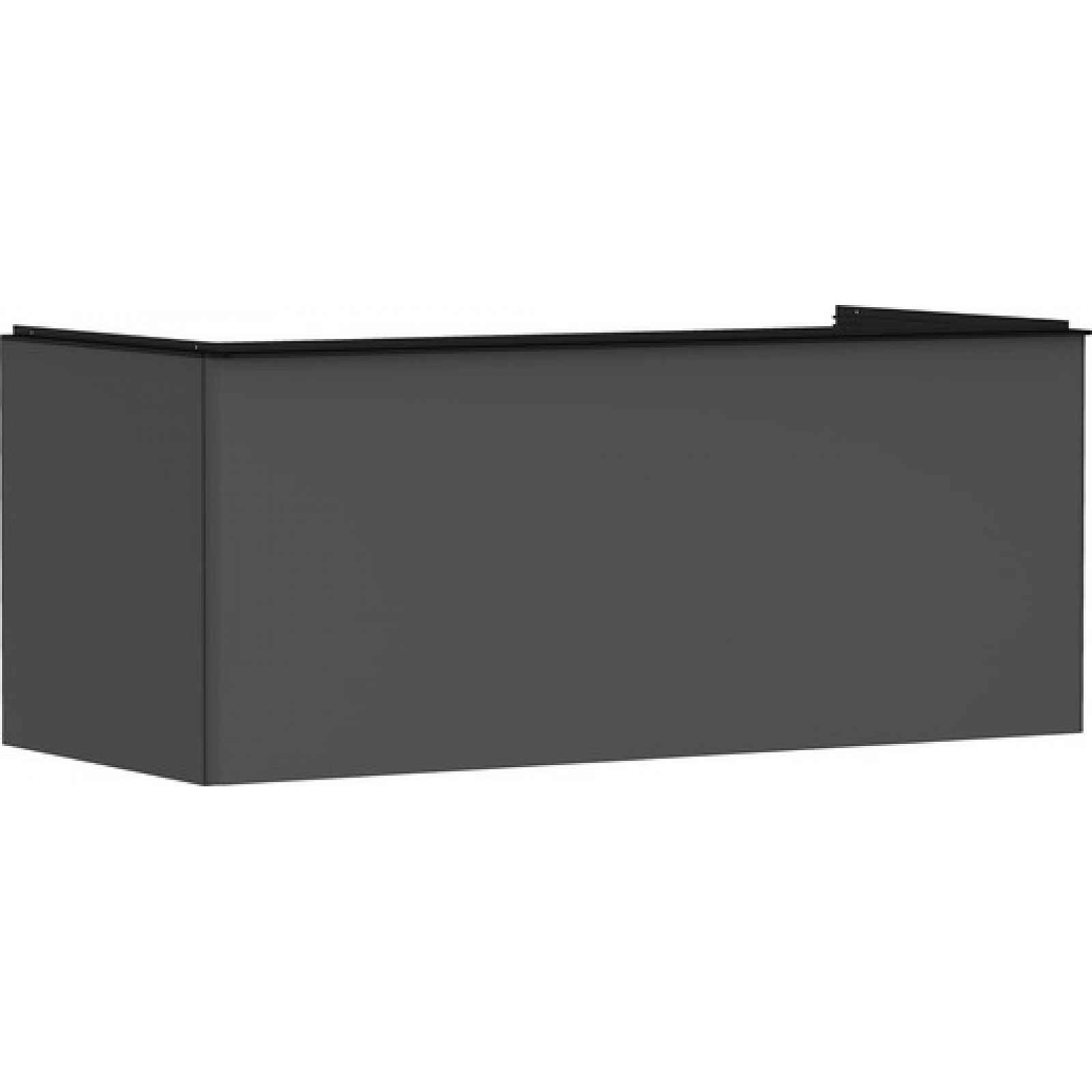Skříňka pod umyvadlo pod desku Hansgrohe Xelu Q 118x49,5x55 cm šedá matná 54063670