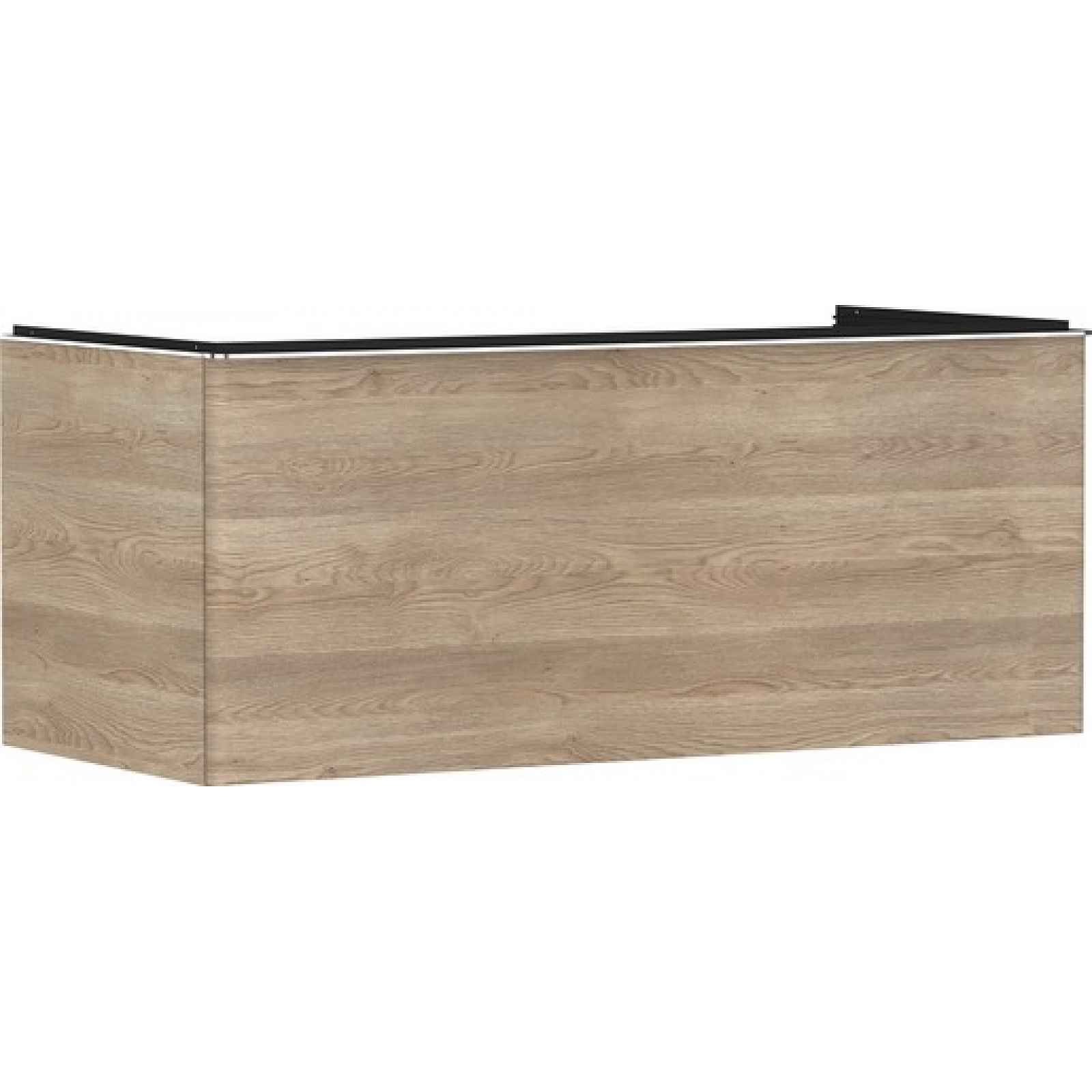 Skříňka pod umyvadlo pod desku Hansgrohe Xelu Q 118x49,5x55 cm přírodní dub 54064000