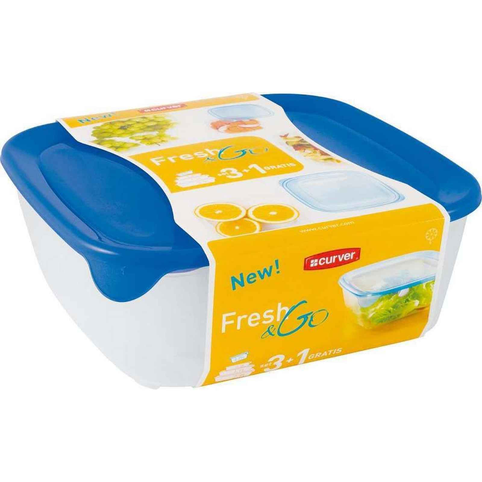 Rojaplast Set FRESH & GO, 250, 800, 1700 ml