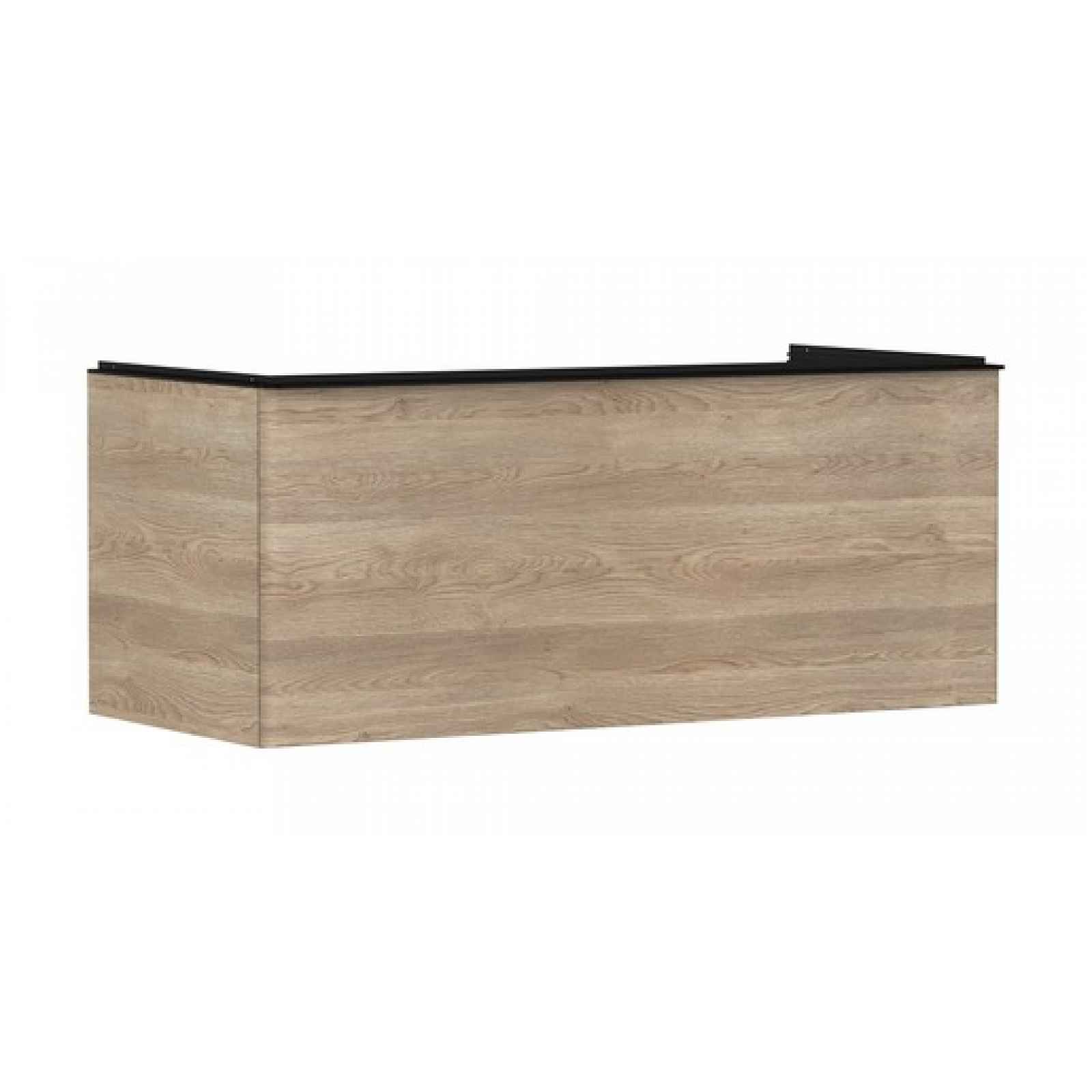 Skříňka pod umyvadlo pod desku Hansgrohe Xelu Q 118x49,5x55 cm přírodní dub 54064670