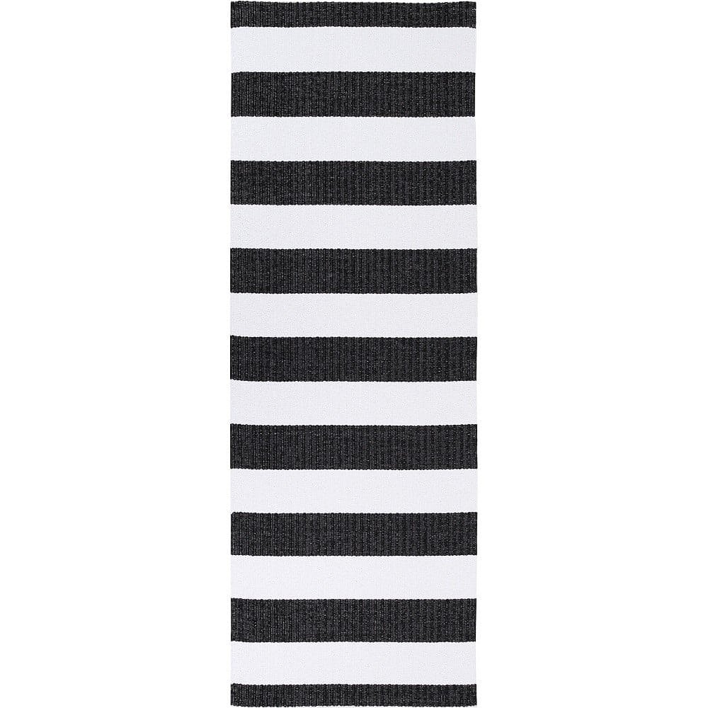 Černo-bílý koberec vhodný do exteriéru Narma Birkas, 70 x 100 cm